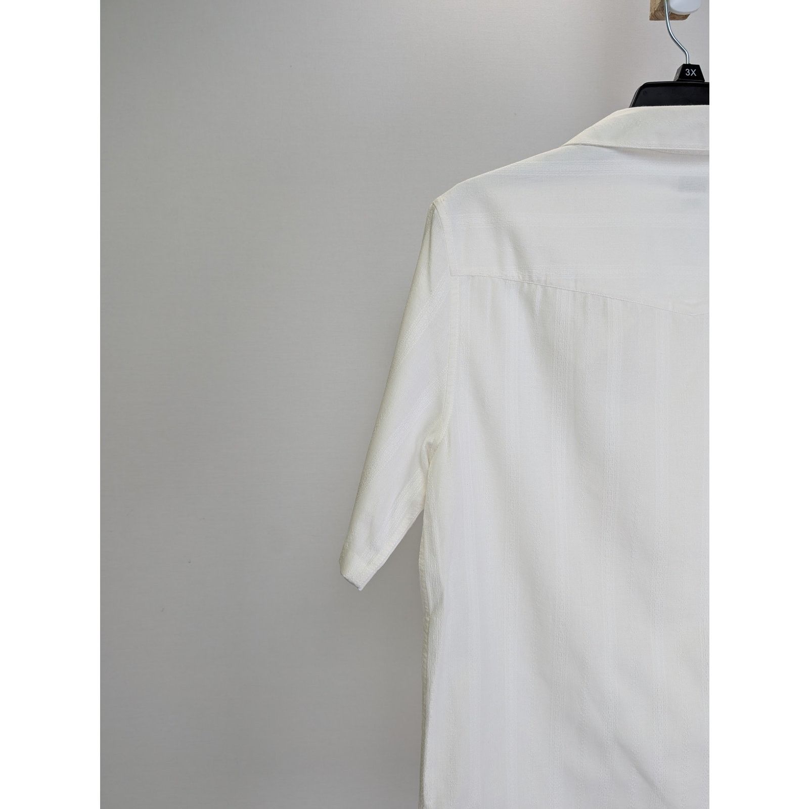 Brunello Cucinelli o1rshd1 Half Sleeve Button up Shirt in White Size US S / EU 44-46 / 1 - 12 Thumbnail