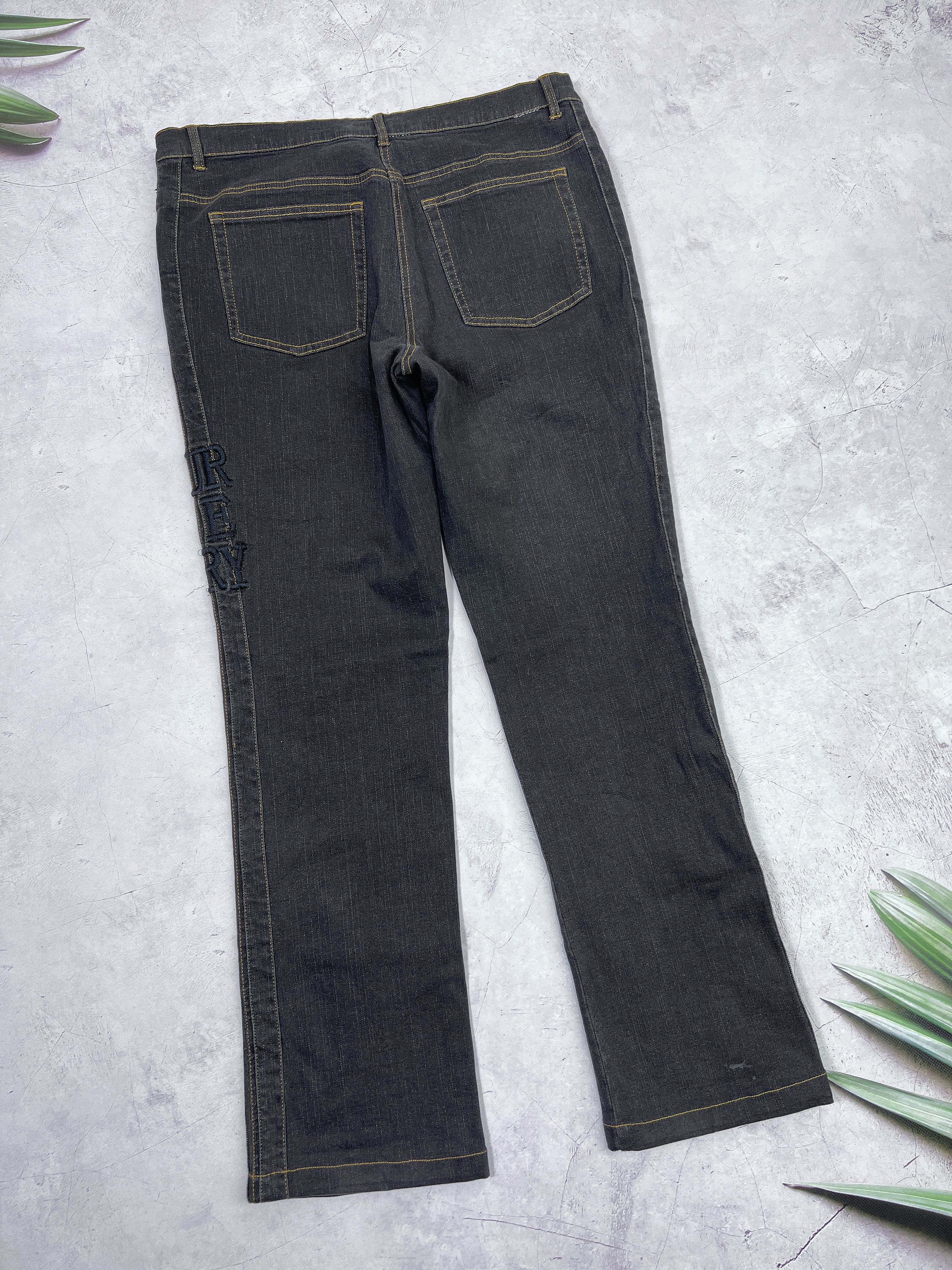 Burberry × Vintage Burberry London Flared Jeans Denim Pants Size 32" / US 10 / IT 46 - 7 Thumbnail