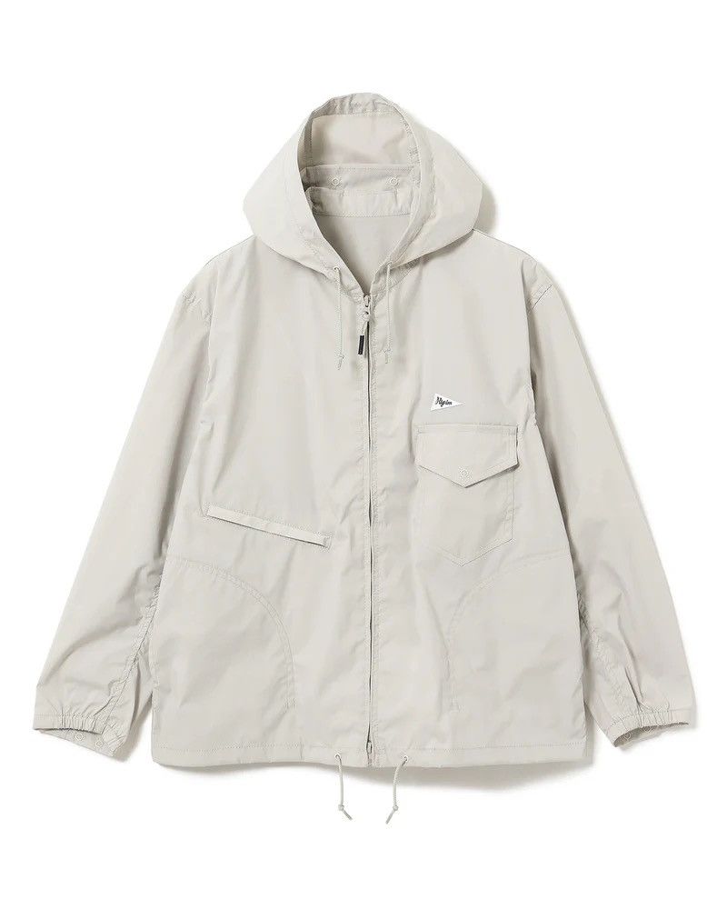 Pilgrim Surf + Supply Russel Zip Rain Parka - Cloud Size US L / EU 52-54 / 3 - 7 Thumbnail