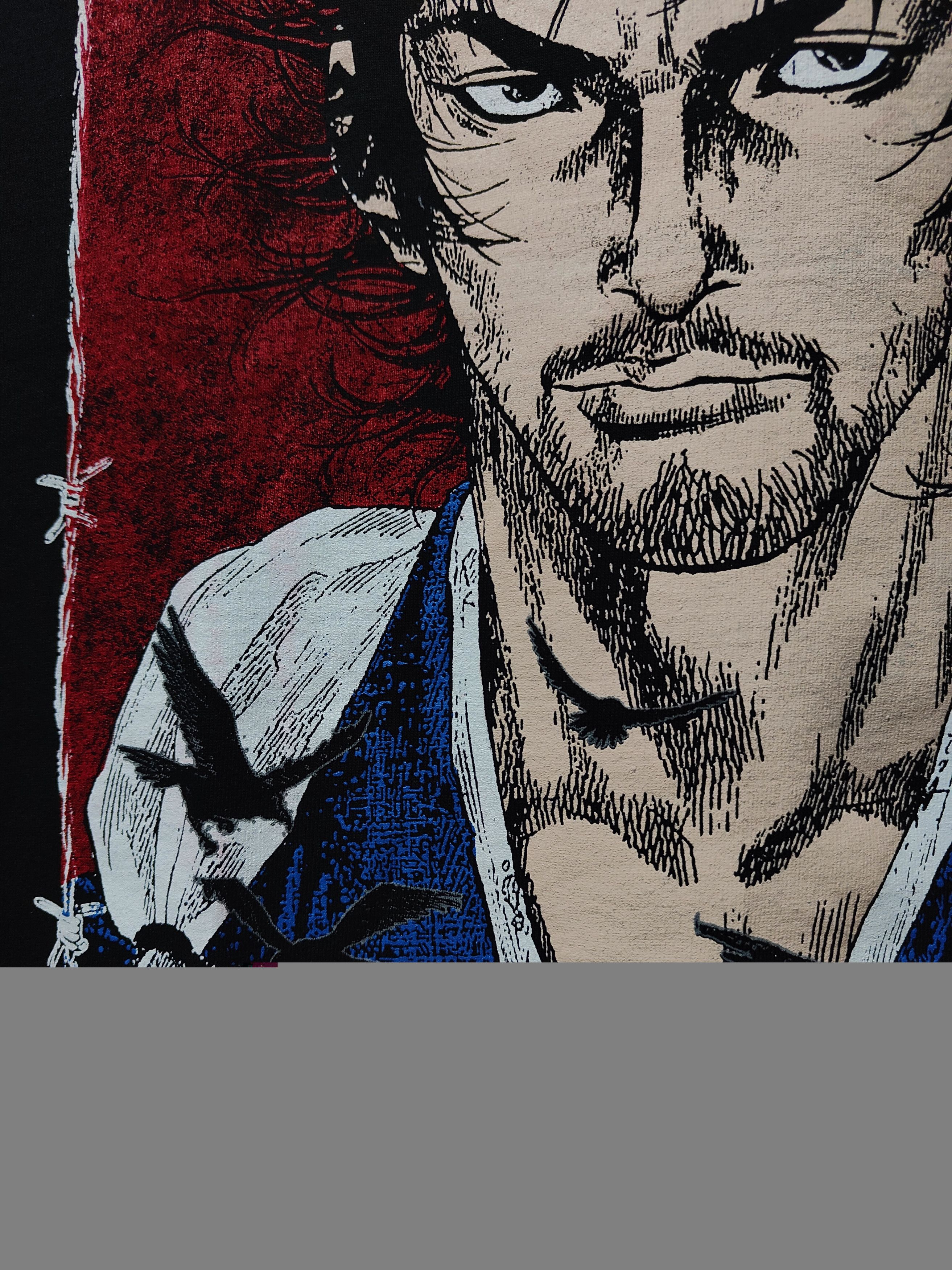 Anime Vagabond Musashi Miyamoto T-shirt Size US XL / EU 56 / 4 - 4 Thumbnail