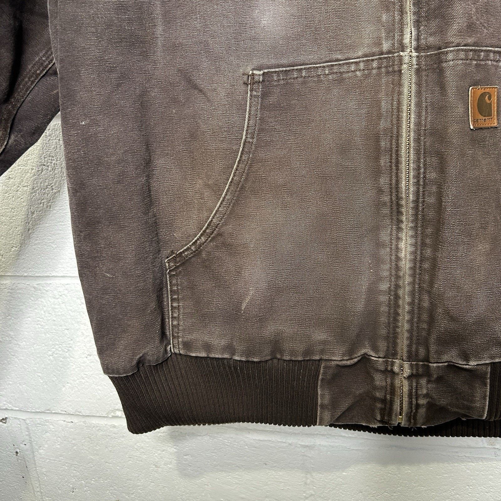 Carhartt Vintage Carhartt Hooded Active Jacket “Dark Brown” J130 DKB Size US XL / EU 56 / 4 - 4 Thumbnail