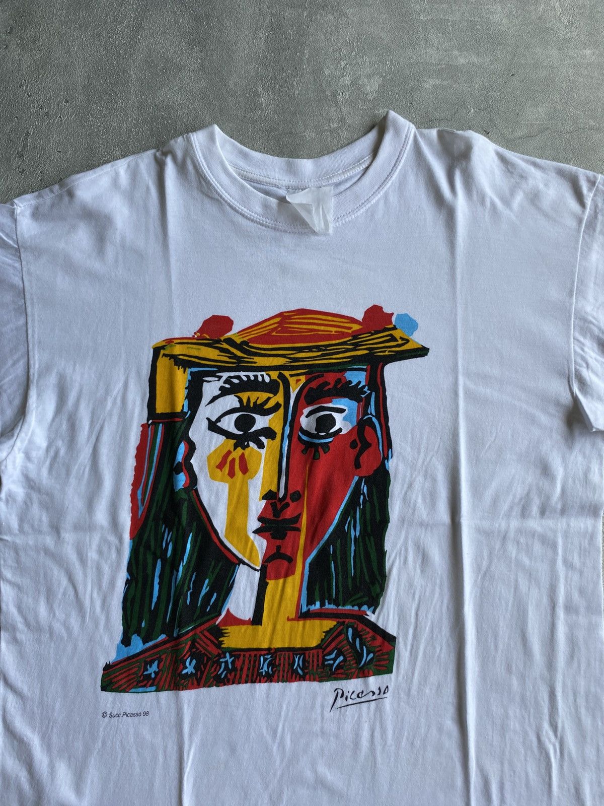 Vintage Vintage Pablo Picasso Art Shirt Size US M / EU 48-50 / 2 - 2 Thumbnail