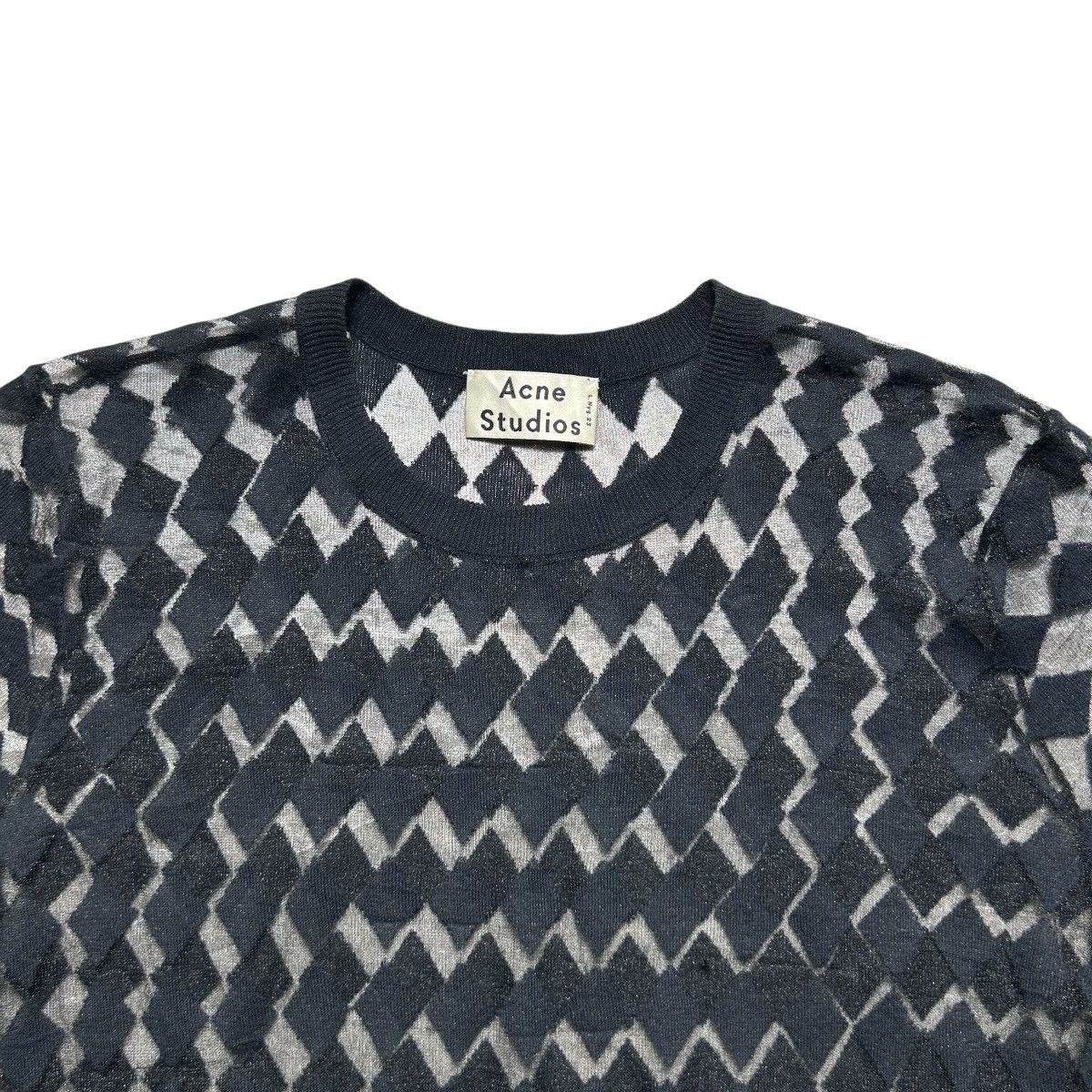 Acne Studios Ance Studios See-through T-shirt Size M / US 6-8 / IT 42-44 - 2 Thumbnail