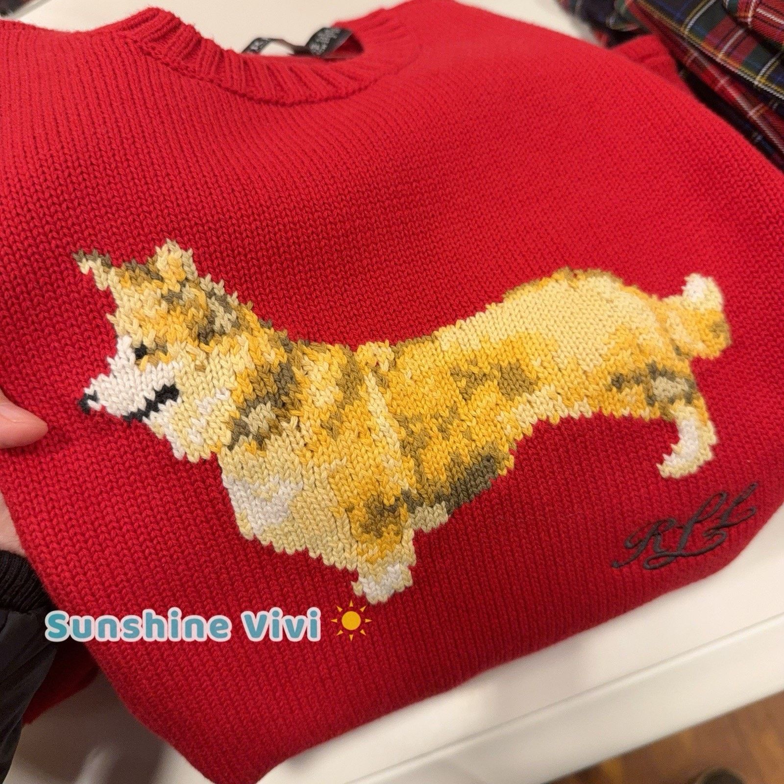 Polo Ralph Lauren NWT Polo Ralph Lauren Woman Cotton Terrier Dog Sweater Size XL / US 12-14 / IT 48-50 - 4 Thumbnail