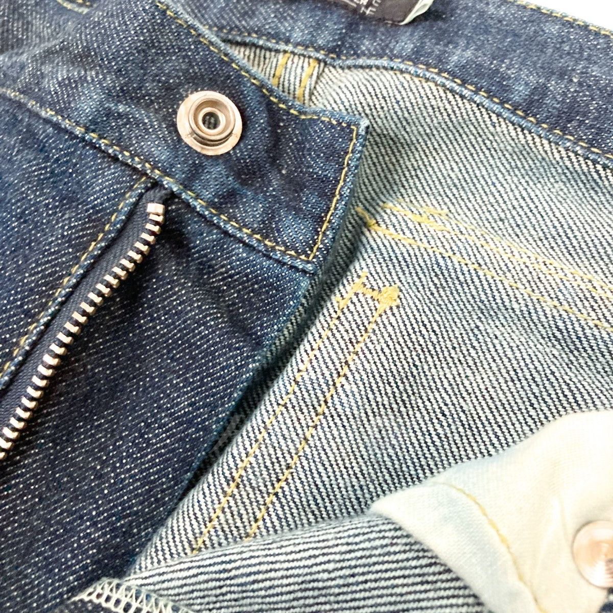 Undercover Undercover Denim Car Goopants S313 01AW D.A.V.F period Size US 33 - 4 Thumbnail