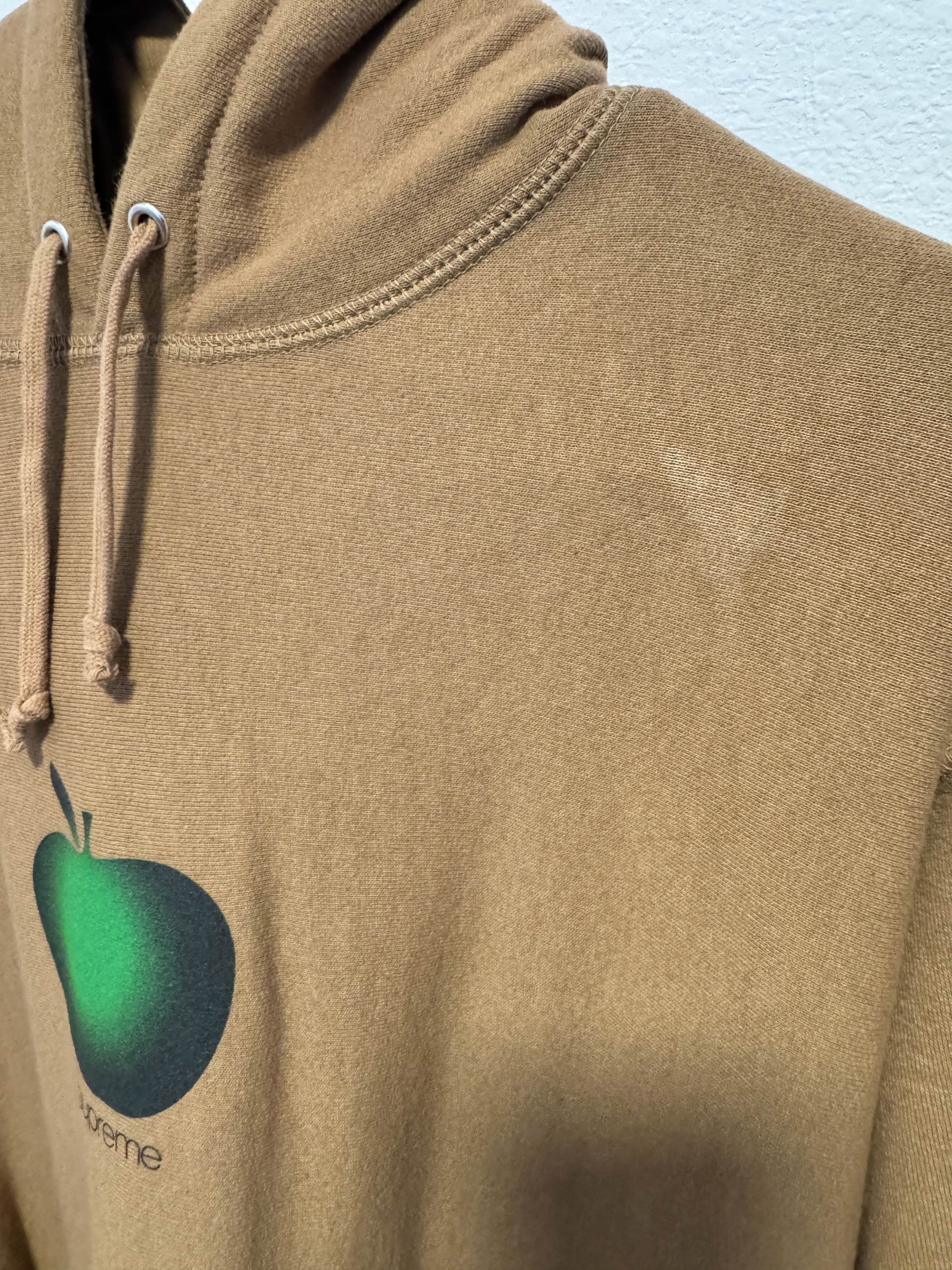 Supreme Supreme Apple Hooded Sweatshirt 'Brown' Size US L / EU 52-54 / 3 - 3 Thumbnail