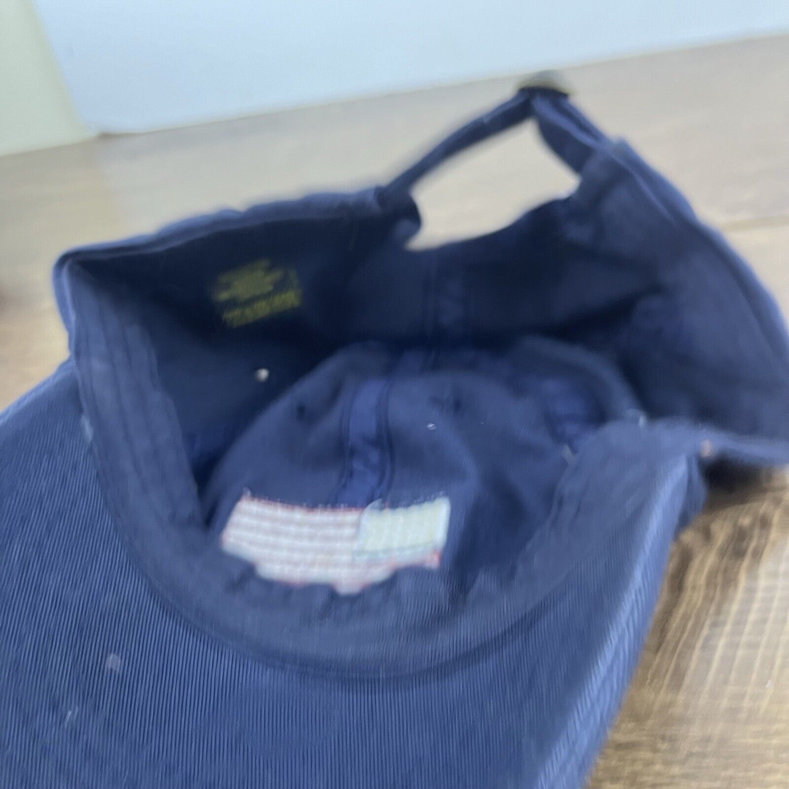 Other American Flag Patch Hat USA Flag Hat Blue Adjustable Hat Blu Size ONE SIZE - 11 Thumbnail
