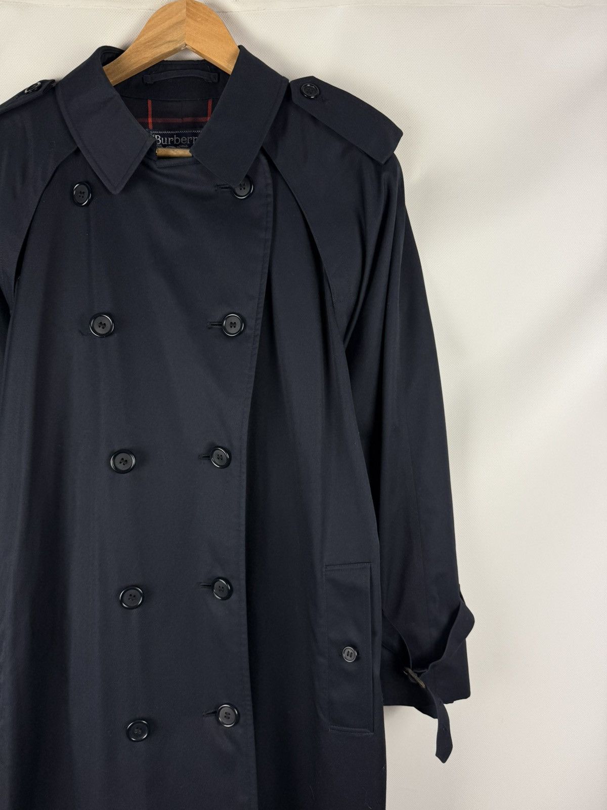 Burberry Burberrys Vintage Belted Double Breasted Trench Coat Jacket Size XXL / US 16-18 / IT 52-54 - 4 Thumbnail