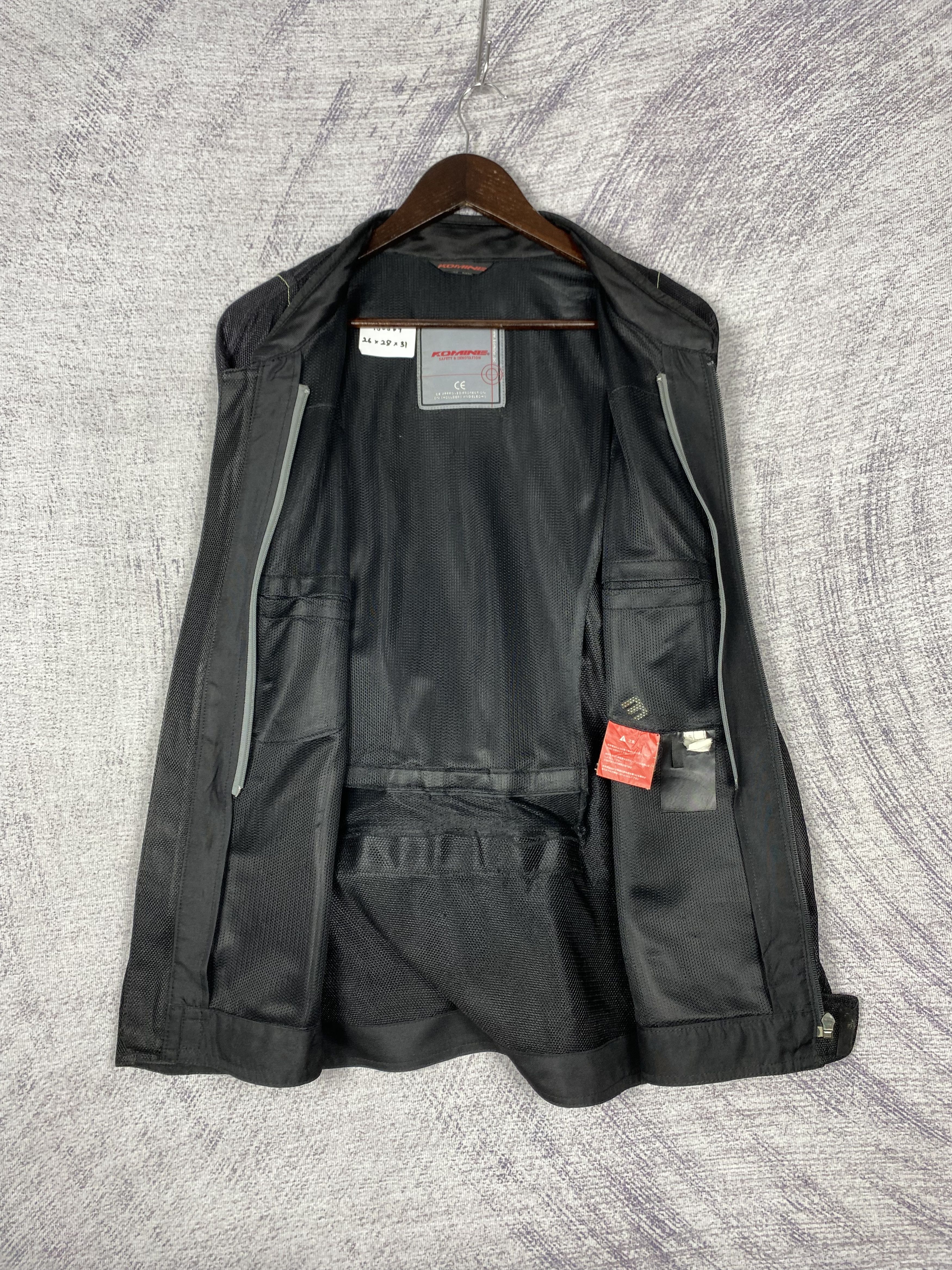 Japanese Brand Vintage Komine Safety & Innovation Light Jacket Size US L / EU 52-54 / 3 - 7 Thumbnail