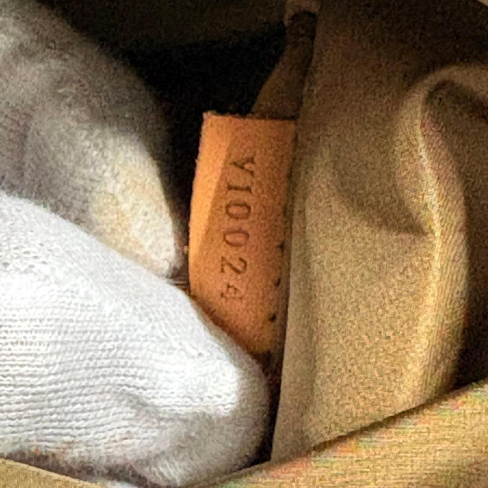 Louis Vuitton Louis Vuitton - Beige Canvas Tote Bag with Leather Trim Size ONE SIZE - 9 Thumbnail