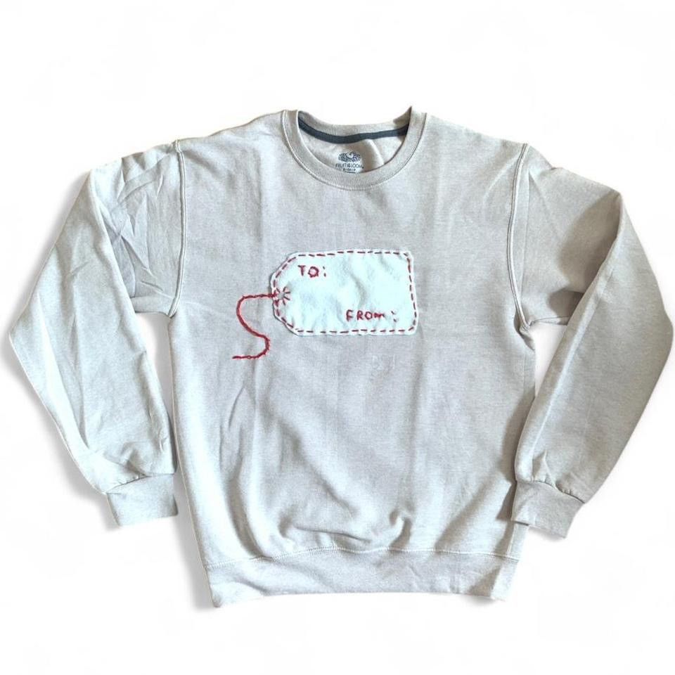 Fruit Of The Loom Hand embroidered ugly sweater Size US S / EU 44-46 / 1 - 1 Thumbnail