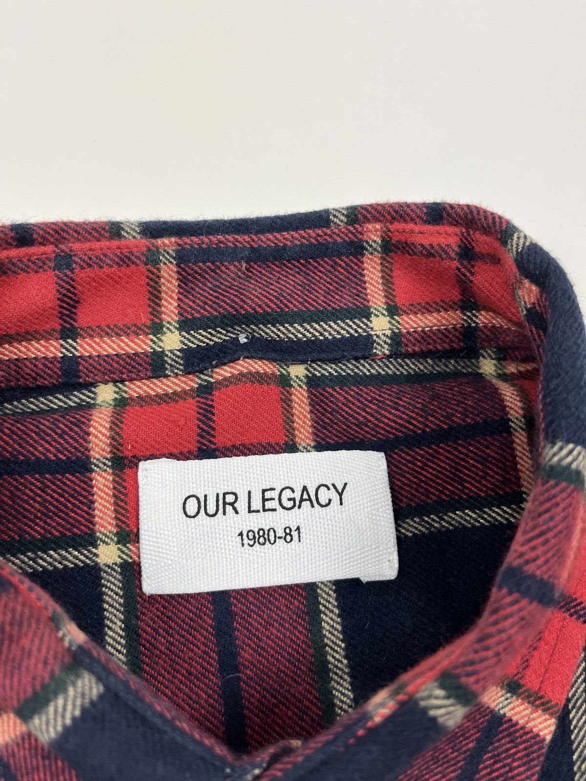 Our Legacy Our Legacy Flannel Shirt Size US L / EU 52-54 / 3 - 6 Thumbnail