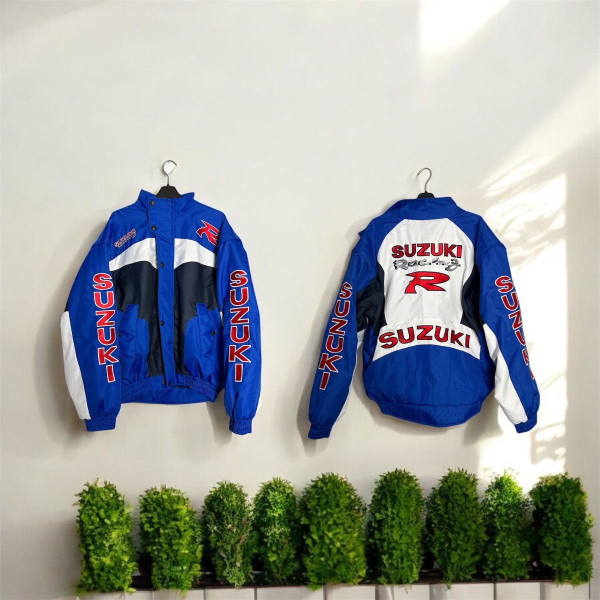 Other Vintage Suzuki Racing motorcycle y2k jacket Size US L / EU 52-54 / 3 - 1 Thumbnail