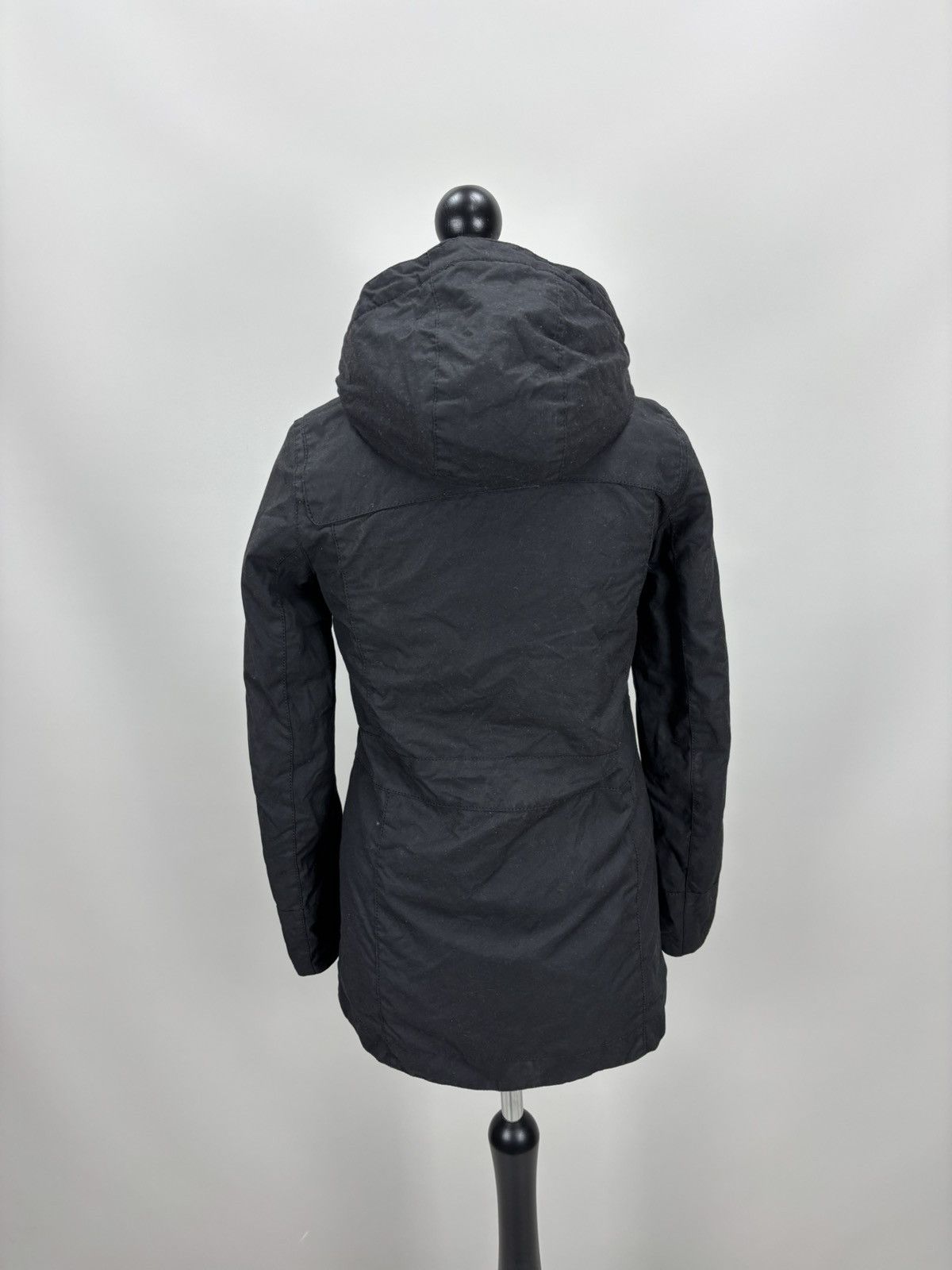 Barbour Womens waxed jacket Barbour Buttermere Duffle Coat Size UK 8 Size S / US 4 / IT 40 - 10 Thumbnail