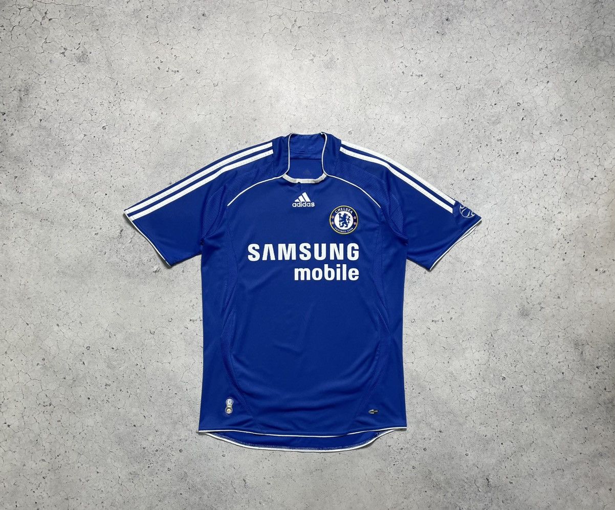 Adidas Adidas FC Chelsea 2006/2007 Soccer Jersey Vintage Size US M / EU 48-50 / 2 - 1 Thumbnail