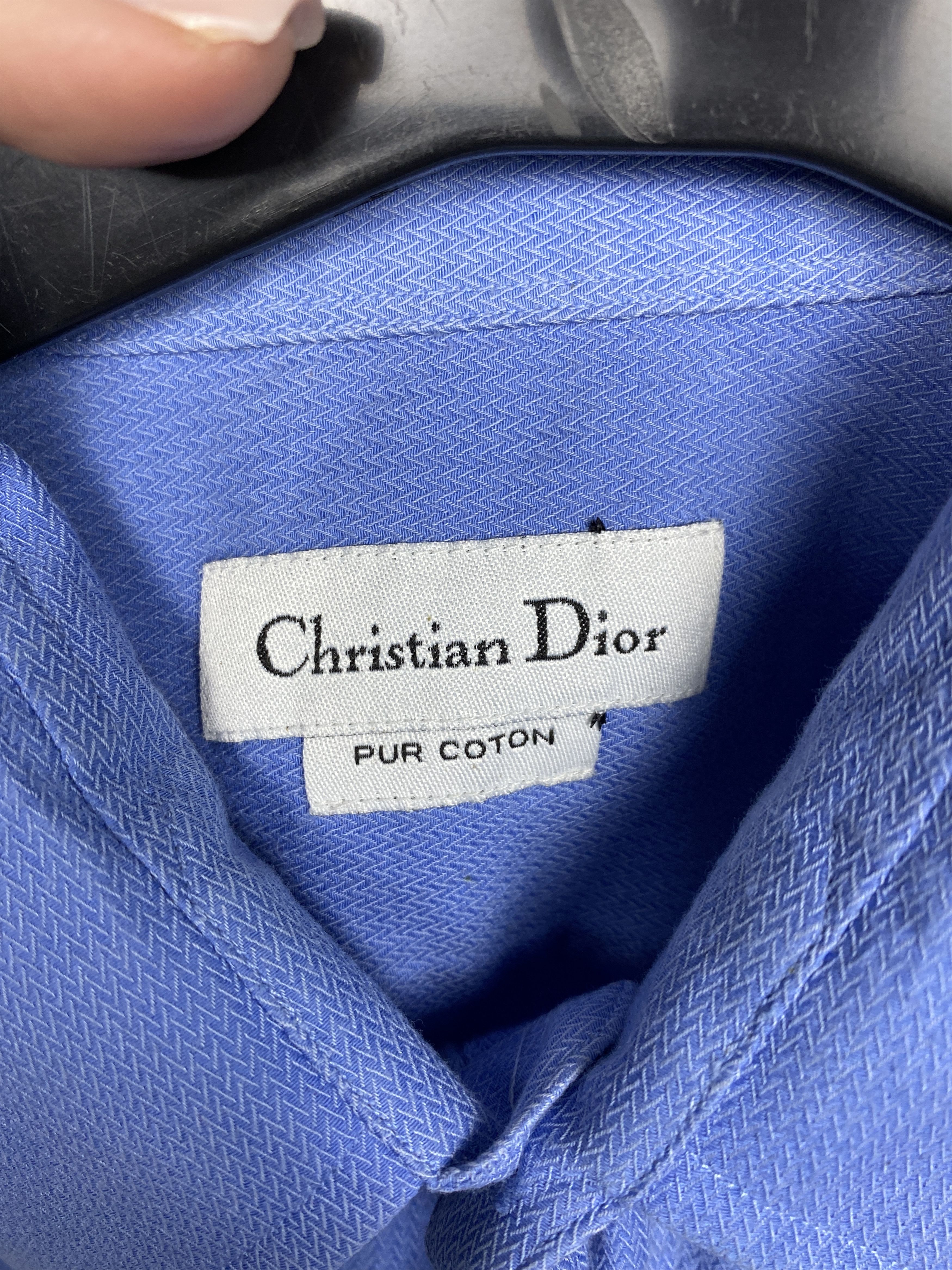 Christian Dior Monsieur Christian Dior Vintage Mens Long Sleeve Classic Shirt Size US XL / EU 56 / 4 - 3 Thumbnail