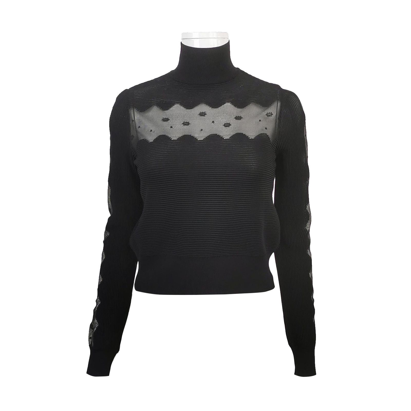 Alexander McQueen Alexander McQueen Women s Short Sleeve Shirts Size S / US 4 / IT 40 - 1 Thumbnail