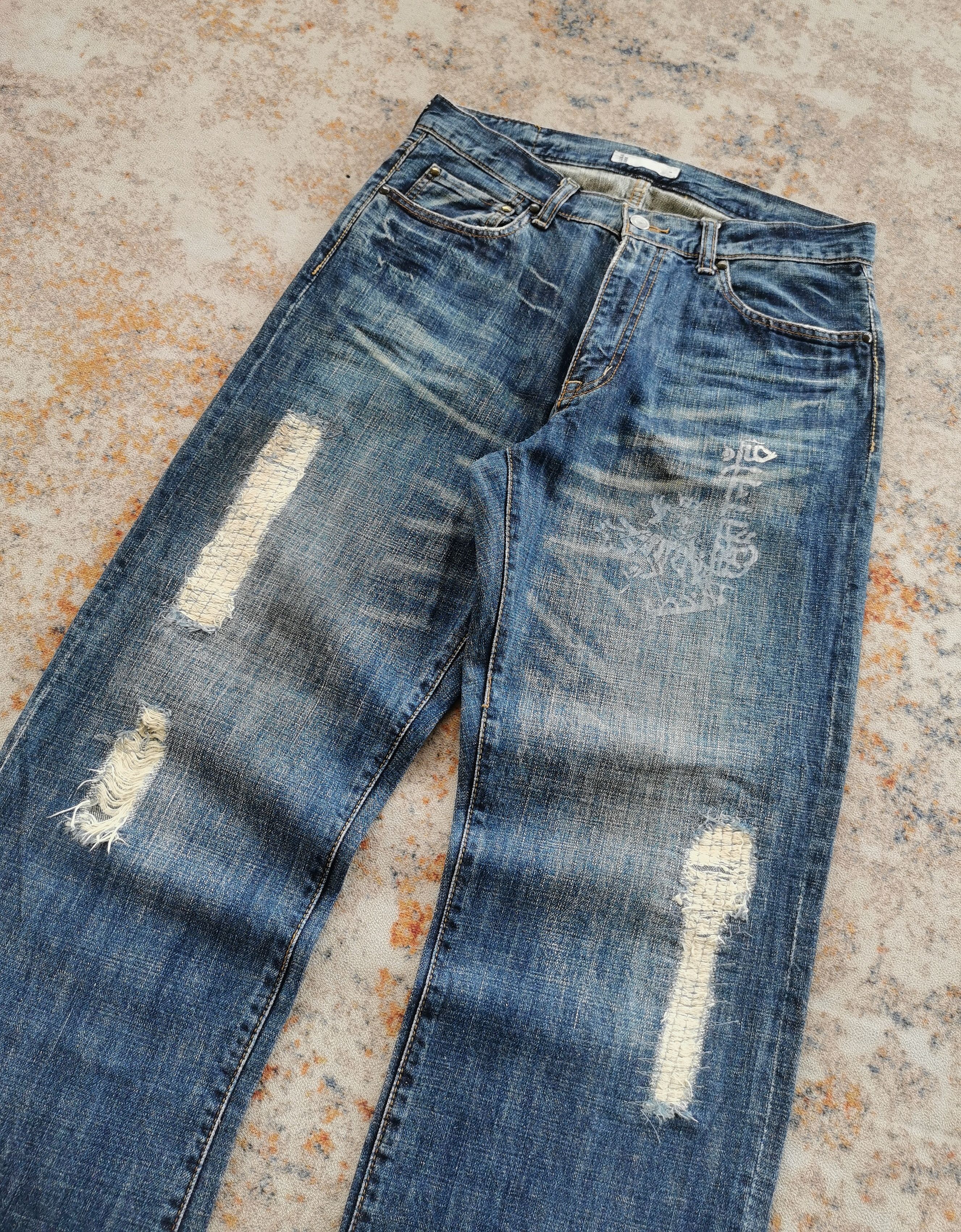 Global Work Vintage Baggy Jeans - Size 31x28 Size US 31 - 5 Thumbnail