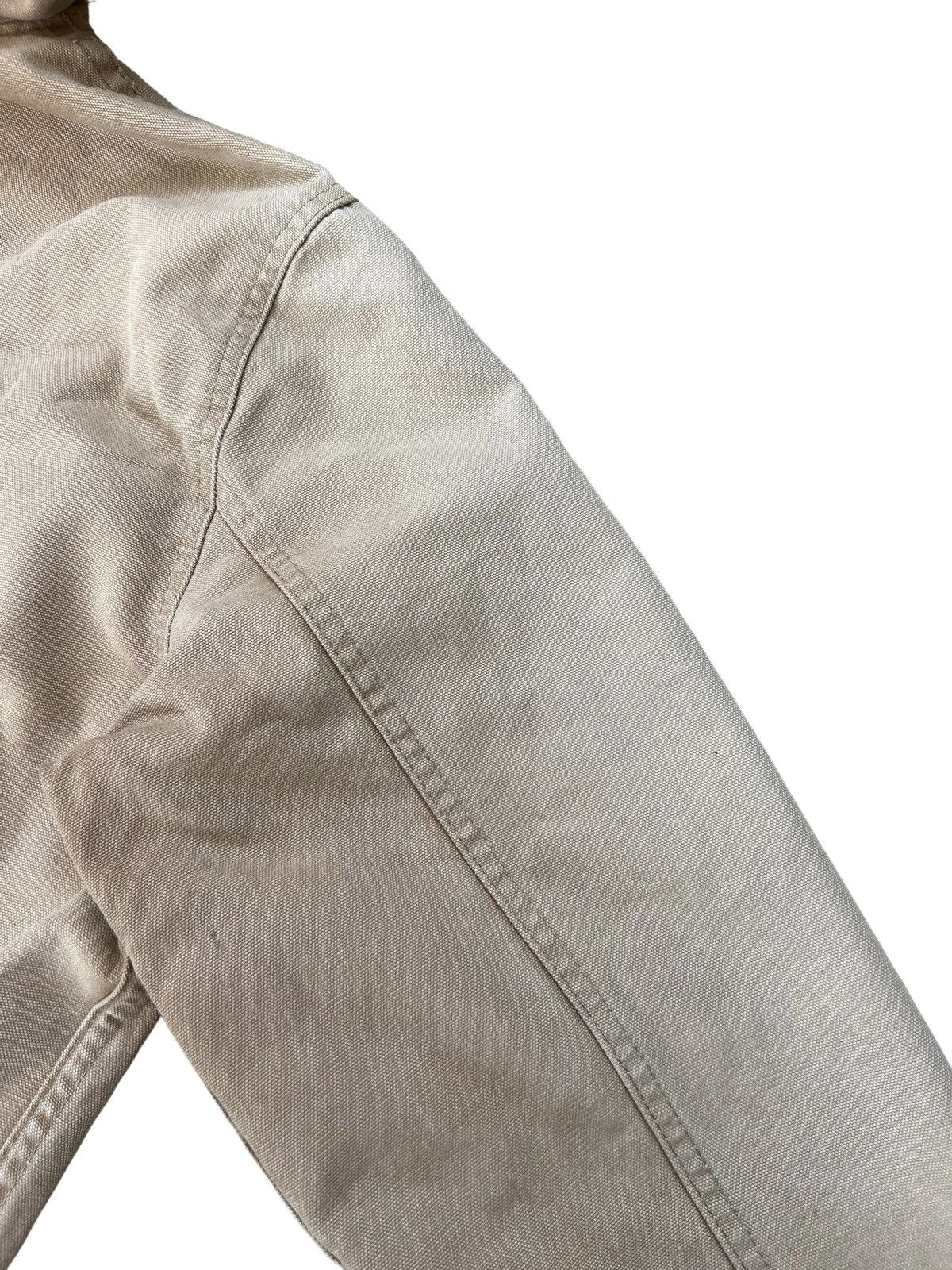 Carhartt Vintage 80s Carhartt 100 Years Dirty Sun Faded Denim Hoodie Size US M / EU 48-50 / 2 - 16 Thumbnail