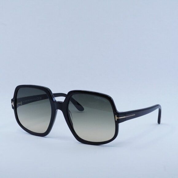 Tom Ford Tom Ford Delphine-02 FT0992 01B Sunglasses Black Square Size ONE SIZE - 2 Thumbnail