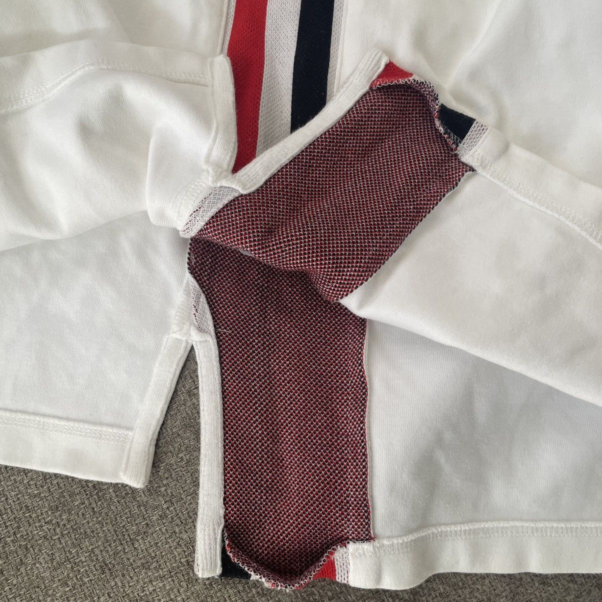 Thom Browne Thom Browne SS21 Tri-Color Grosgrain tape white-tee Size US M / EU 48-50 / 2 - 14 Thumbnail