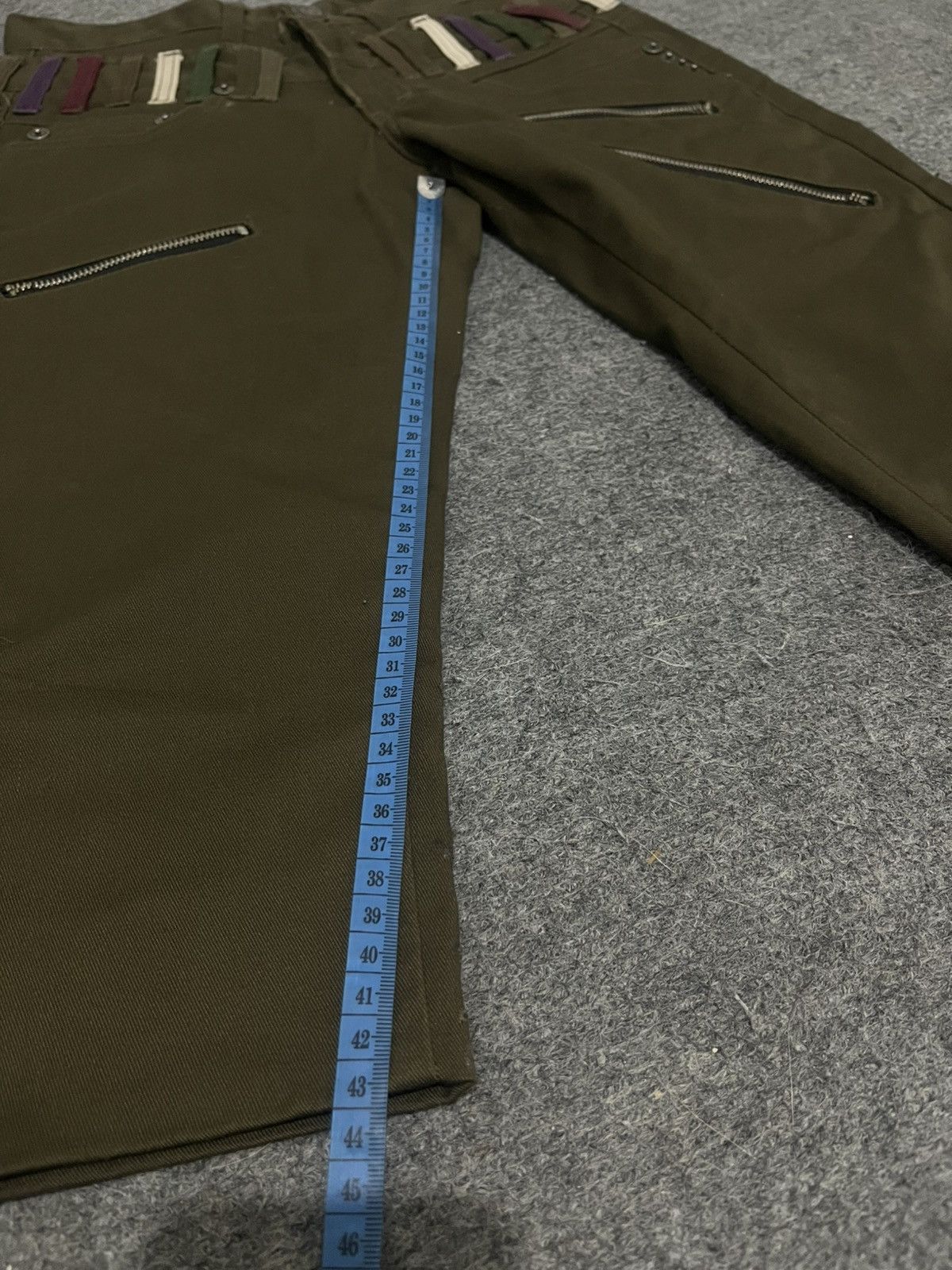 Le Grande Bleu (L.G.B.) Vintage Japanese Brand F2D Zippered Knickers Cargo Size US 30 / EU 46 - 9 Thumbnail