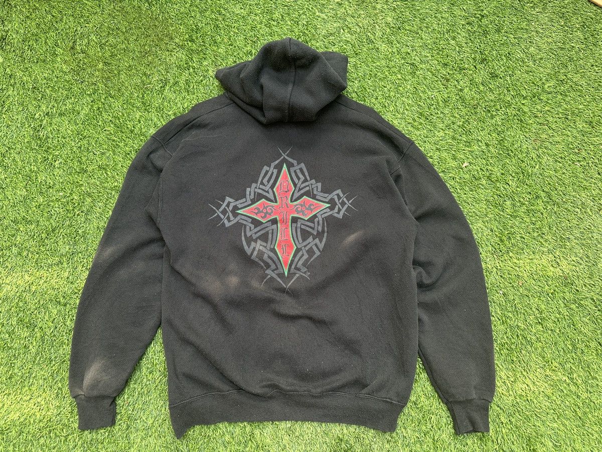 Seditionaries 🔥🔥🔥Y2K DRILL Cross Hoodies Size US L / EU 52-54 / 3 - 1 Thumbnail