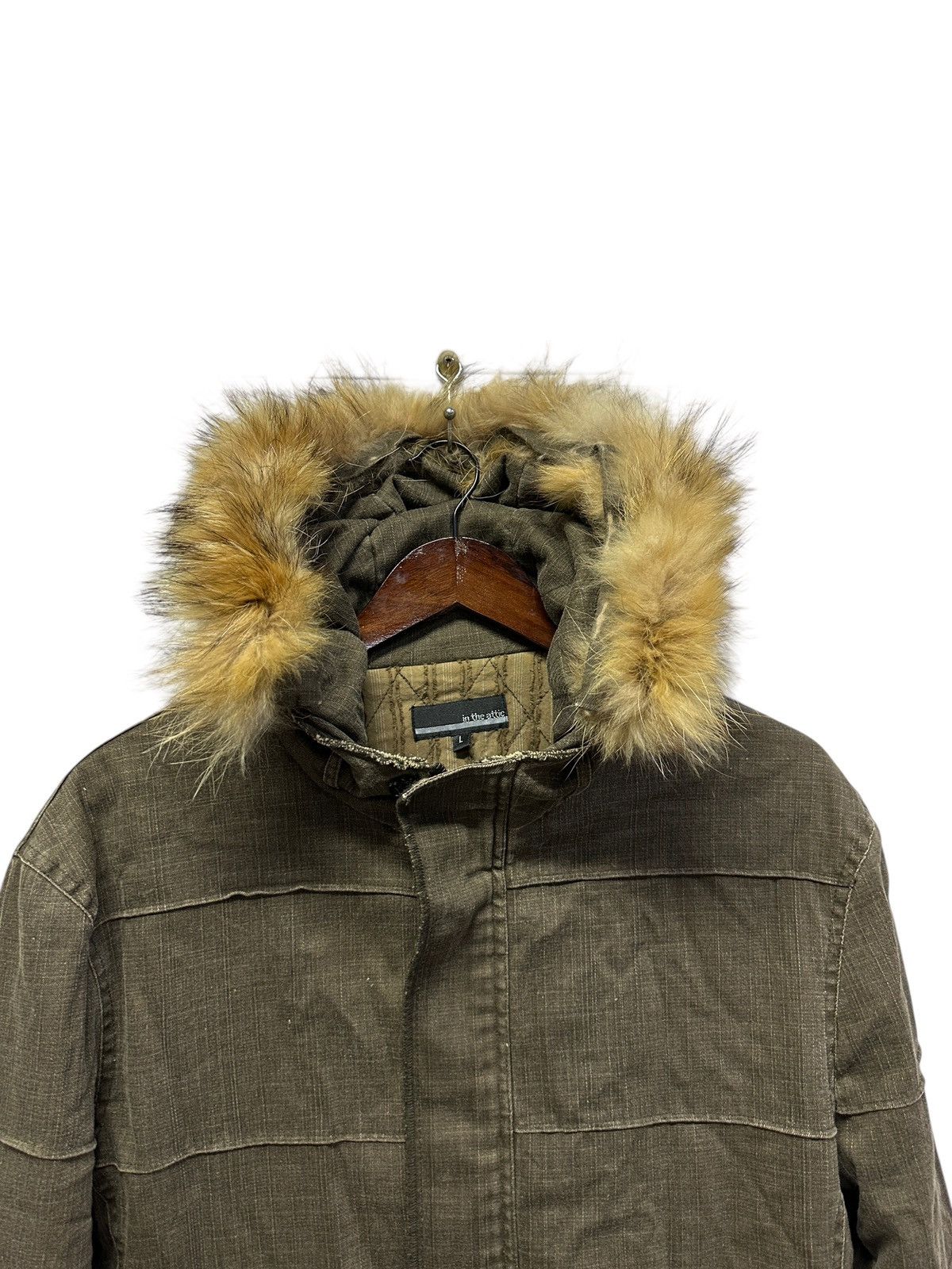In The Attic 🔥in the attic faux fur jacket Size US L / EU 52-54 / 3 - 2 Thumbnail