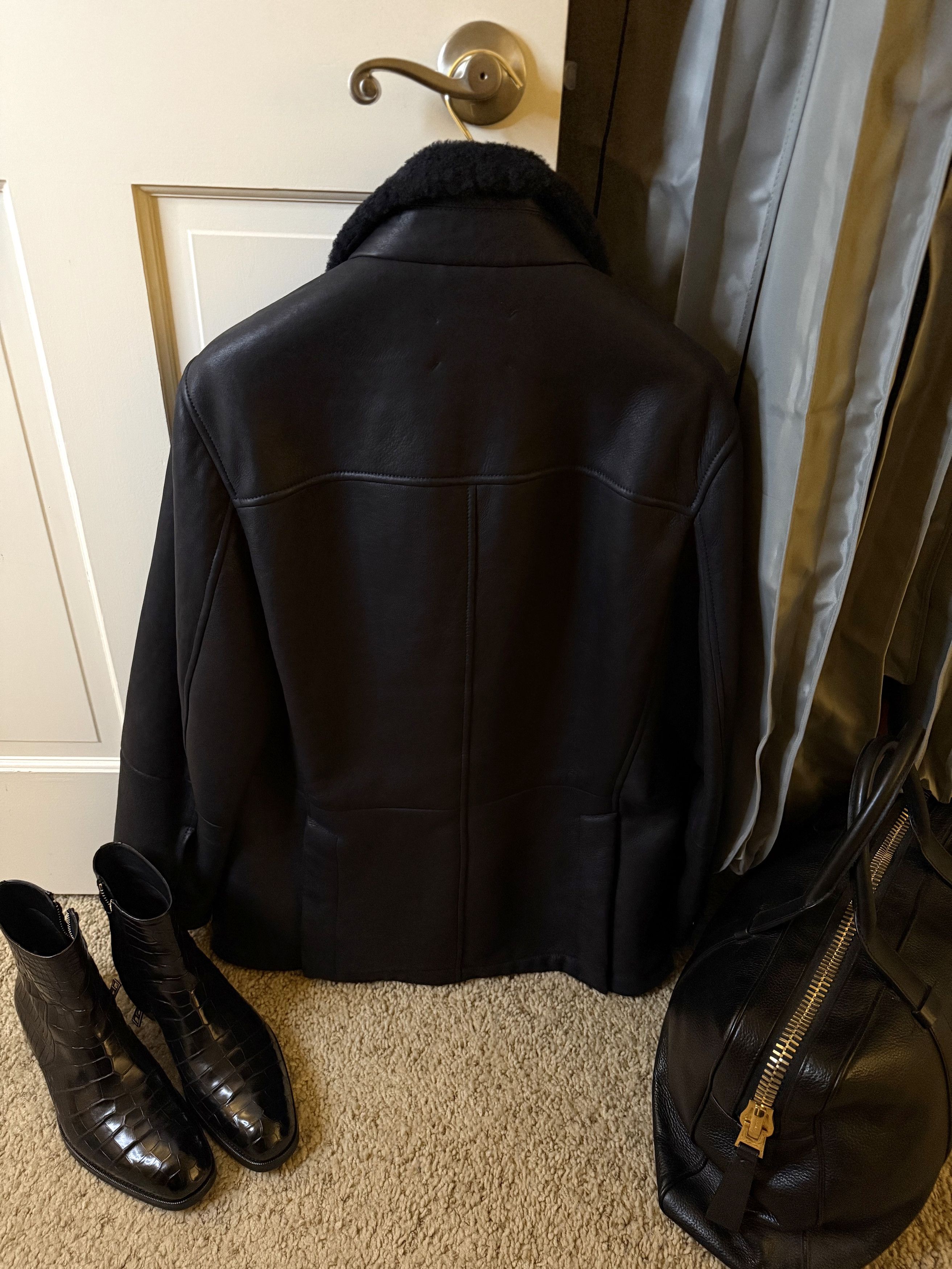 Brunello Cucinelli A Menswear Grail, Ultra-Rare $15,000 Full Shearling Jacket Size US M / EU 48-50 / 2 - 11 Thumbnail