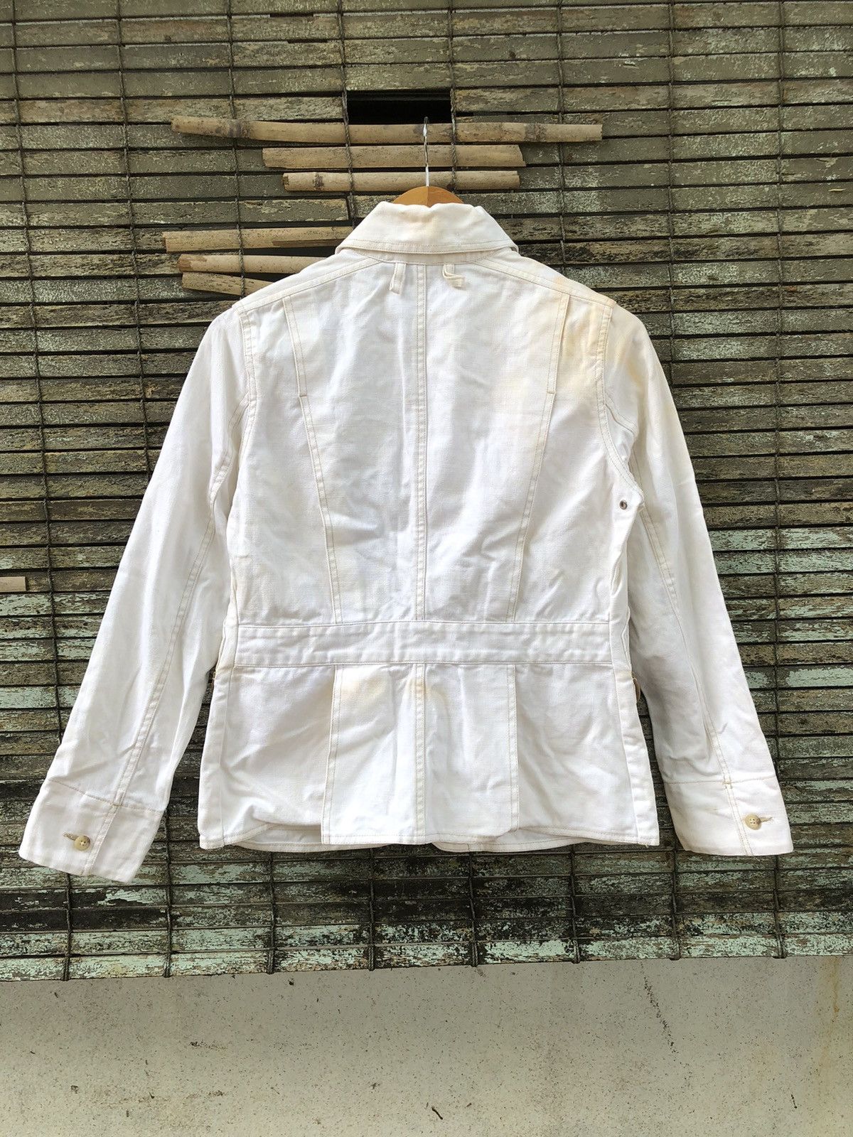 Designer × Ralph Lauren × Vintage Vintage 90s Ralph Lauren Duck Tail Blazer Coat Size M / US 6-8 / IT 42-44 - 12 Thumbnail