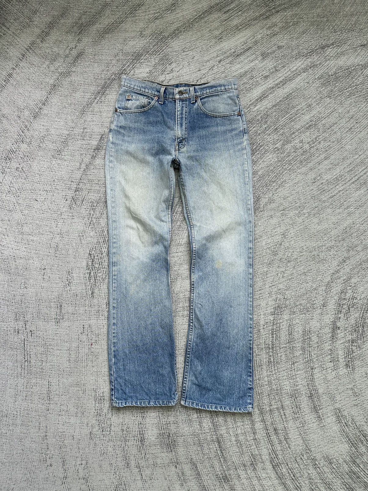 Levi's × Levi's Vintage Clothing × Vintage Vintage 90s Levi’s 517 Washed Blue Jeans Size US 31 - 1 Thumbnail