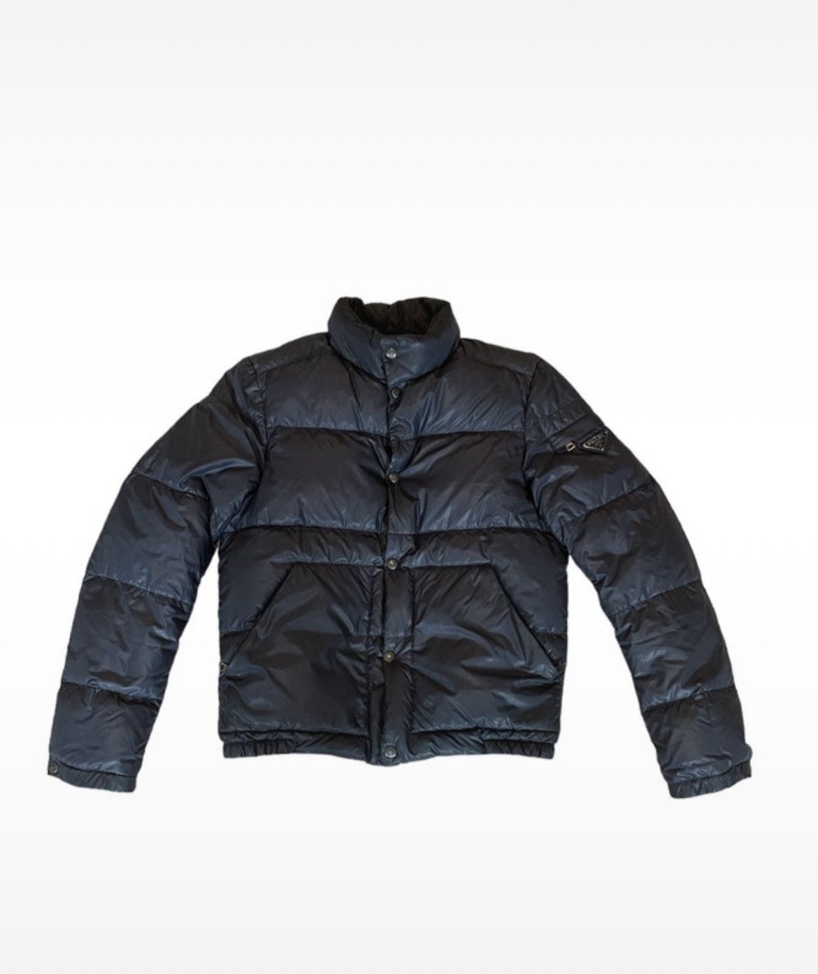 image of Prada Puffer in Marine, Men's (Size Small)