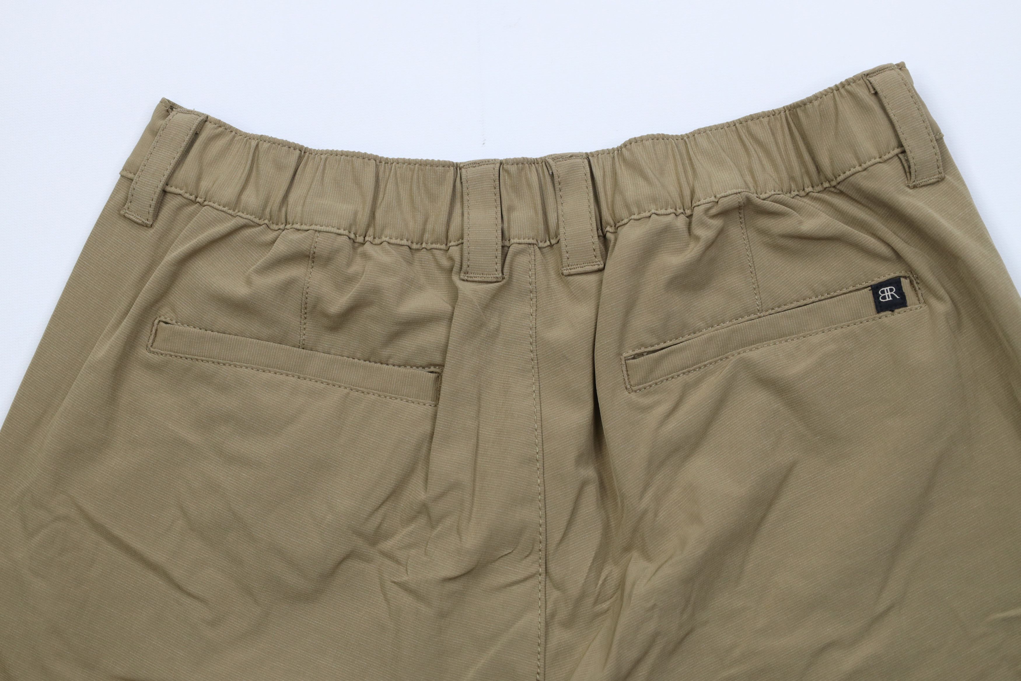 Banana Republic Banana Republic Knit Above Knee Chino Shorts Beige Khaki Size US 34 / EU 50 - 8 Thumbnail