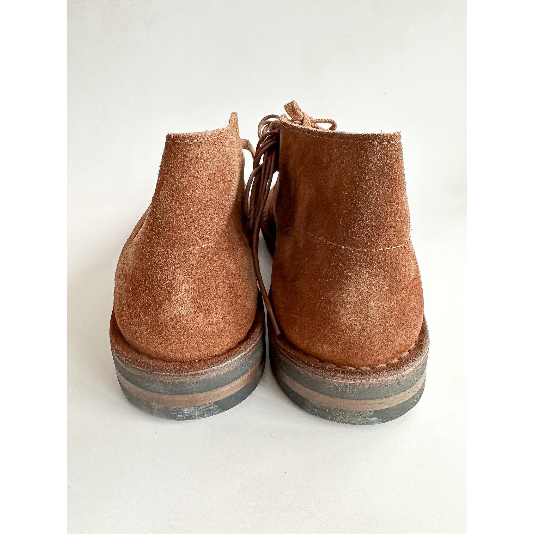 Drake's Drake's Clifford Desert Boot Tobacco Roughout Suede with Rub Size US 13 / EU 46 - 5 Thumbnail