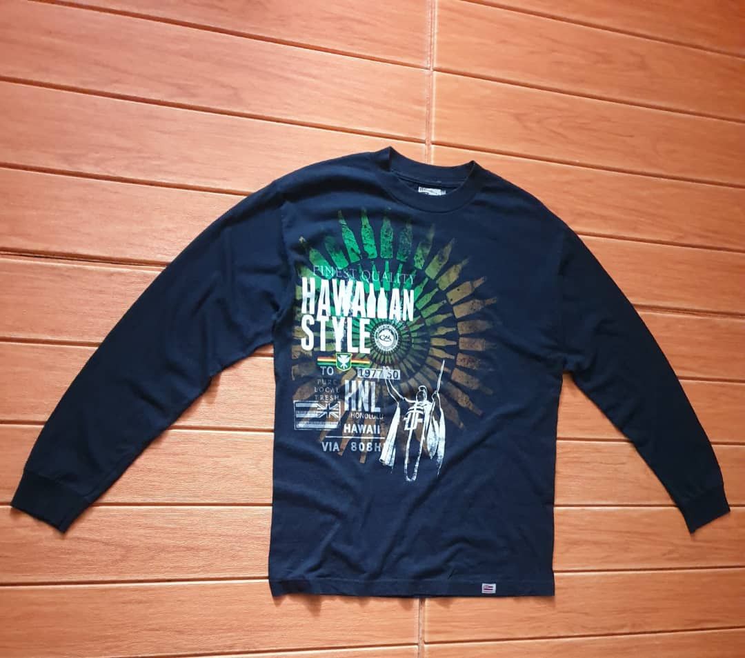 Japanese Brand Hawaiian style rasta colour Shirt Size US M / EU 48-50 / 2 - 4 Thumbnail