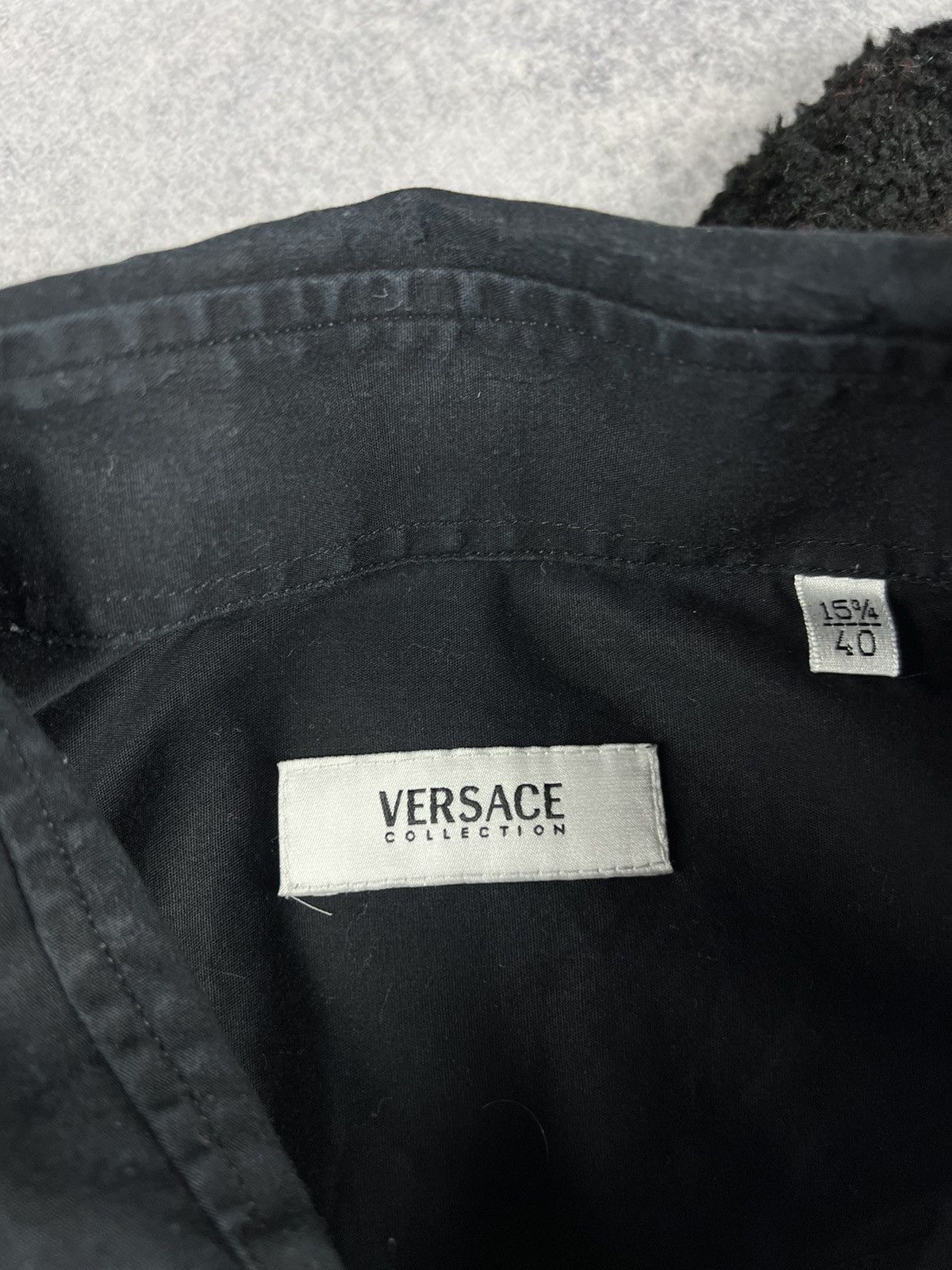 Vintage Versace Luxury Italy Old Money Buisness Luxury Button Shirt Size US L / EU 52-54 / 3 - 6 Thumbnail