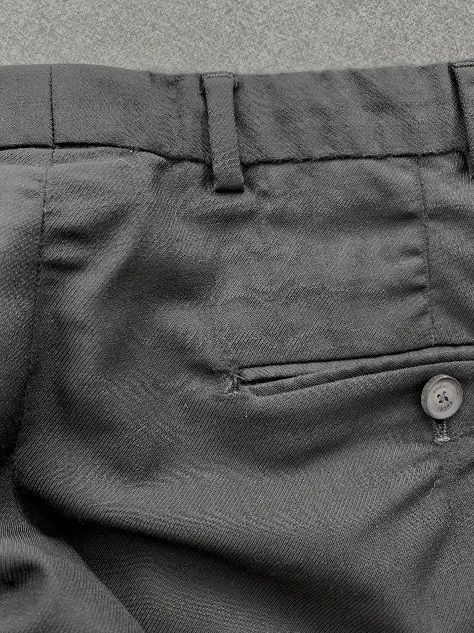 Gucci FREE TAX! Wool Formal Trousers Size US 30 / EU 46 - 8 Thumbnail