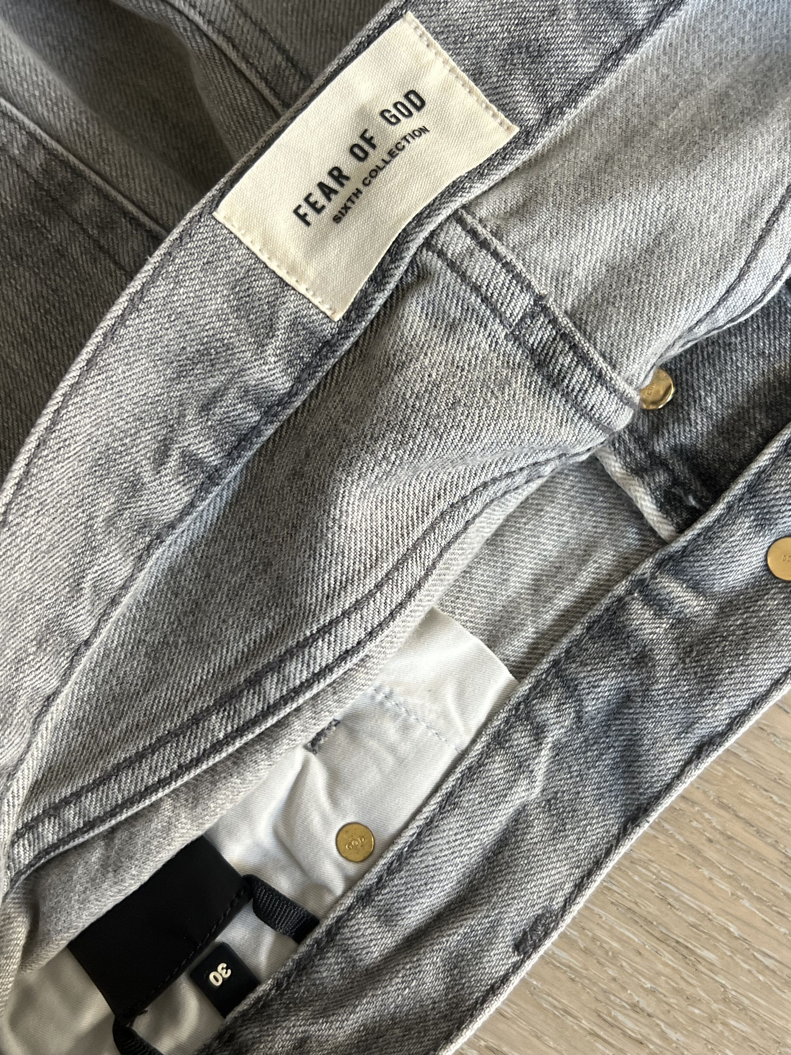 Fear of God $895+ FEAR OF GOD Belted Denim slim Jeans Sixth NEW Size US 30 / EU 46 - 5 Thumbnail