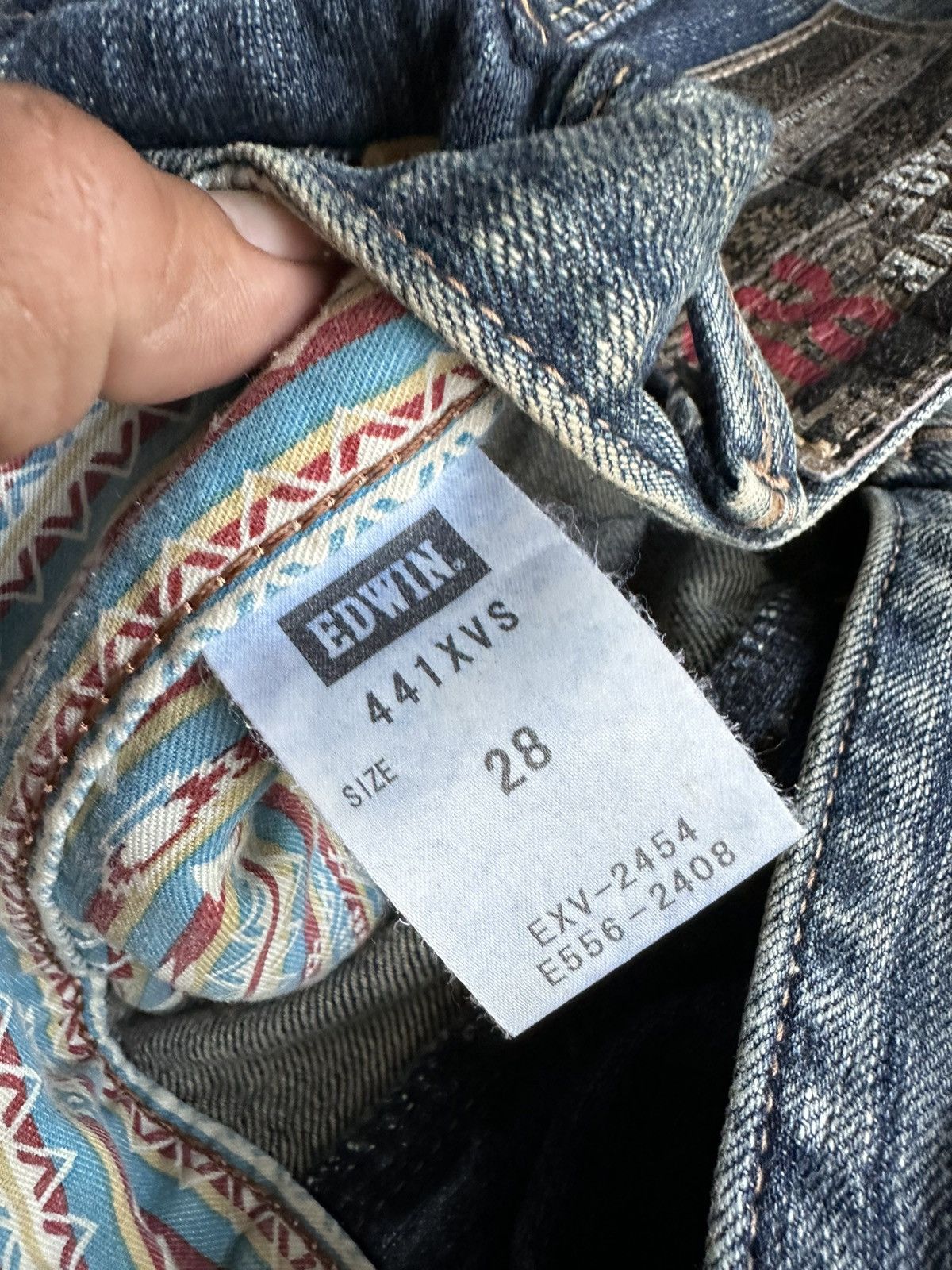 Beauty Beast Edwin Exclusive Vintage Flare Stone Washed Denim D387 Size US 28 / EU 44 - 15 Thumbnail