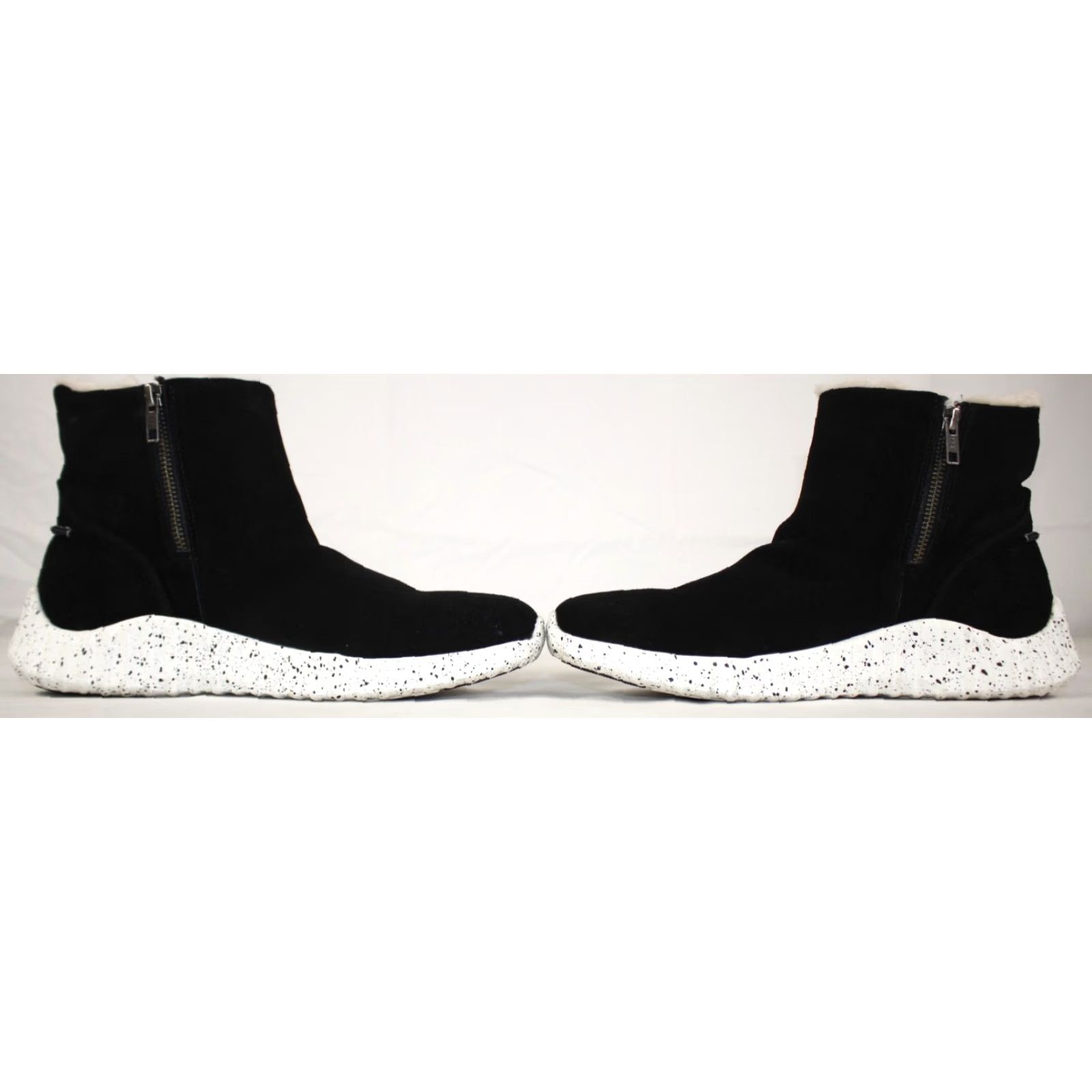 Johnston & Murphy Johnston & Murphy Boots Women’s 10 Kimberly XC4 Waterproof Suede Ankle Zip Black Size US 10 / IT 40 - 7 Thumbnail