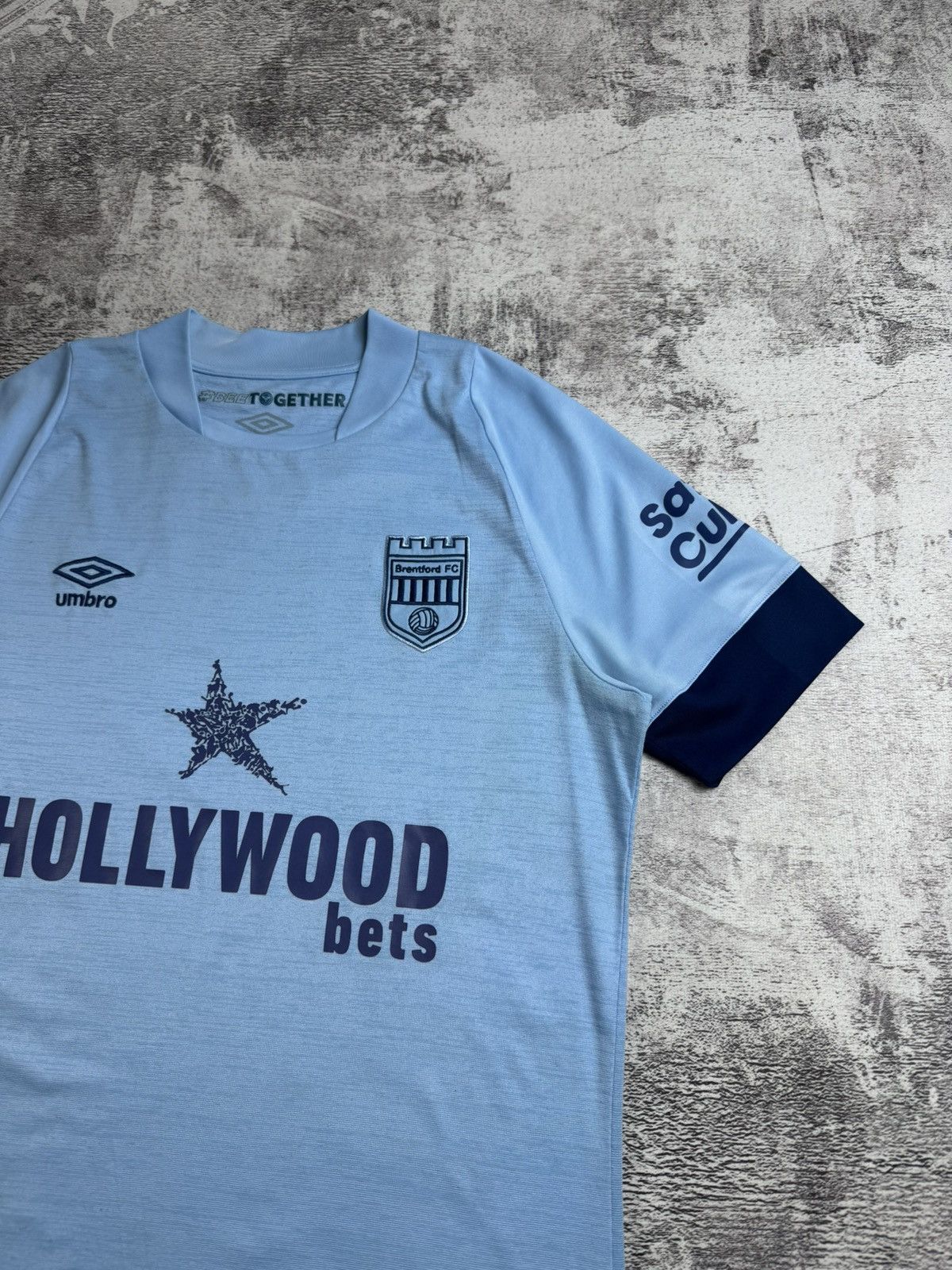 Umbro Brentford FC 2022 2023 Men’s Small Umbro Away Soccer Football Shirt Jersey Polo Size US S / EU 44-46 / 1 - 11 Thumbnail