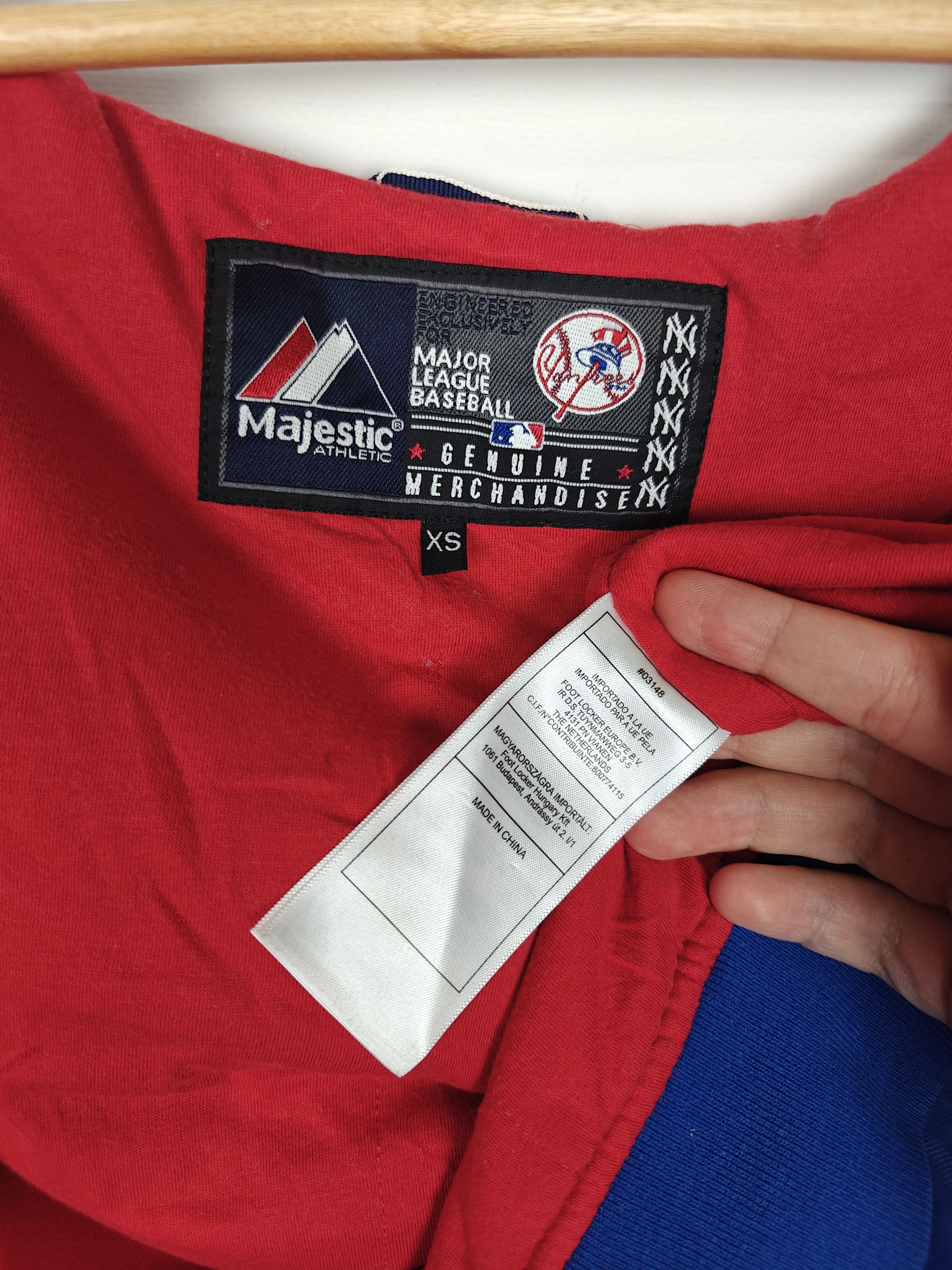 Majestic Majestic MLB Vest Jacket New York Yankees Hooded size XS Size US XS / EU 42 / 0 - 11 Thumbnail