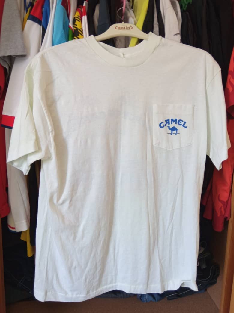 Camel × Vintage Vintage camel cigarettes a pack of camels pocket tee Size US L / EU 52-54 / 3 - 2 Thumbnail