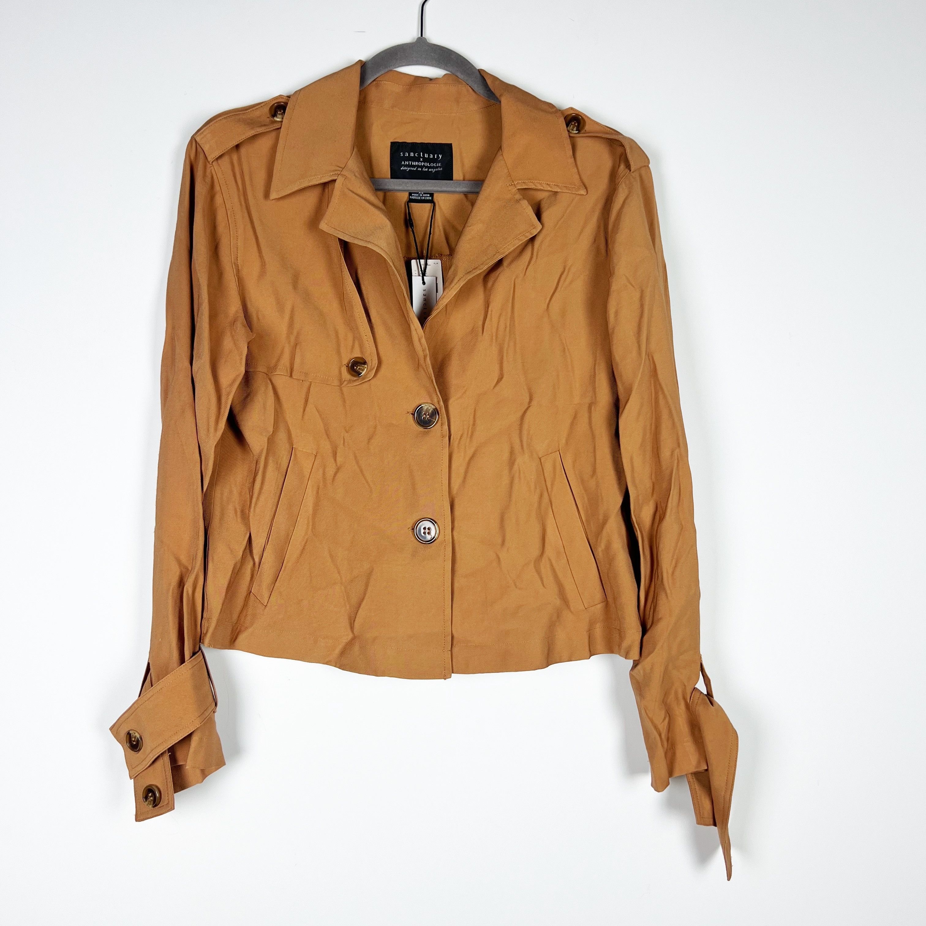 Anthropologie NEW Sanctuary Anthropologie Cropped Trench Size XS / US 0-2 / IT 36-38 - 1 Thumbnail