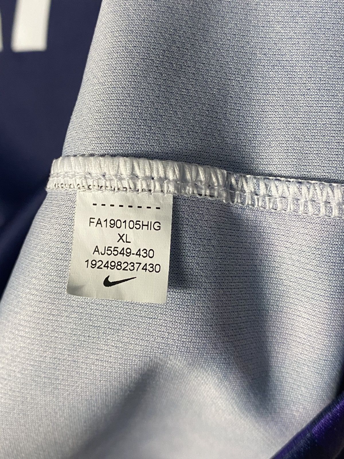 Nike × Vintage 2019/20 Tottenham Hotspur Nike Away Soccer Jersey Mens Size US XL / EU 56 / 4 - 5 Thumbnail