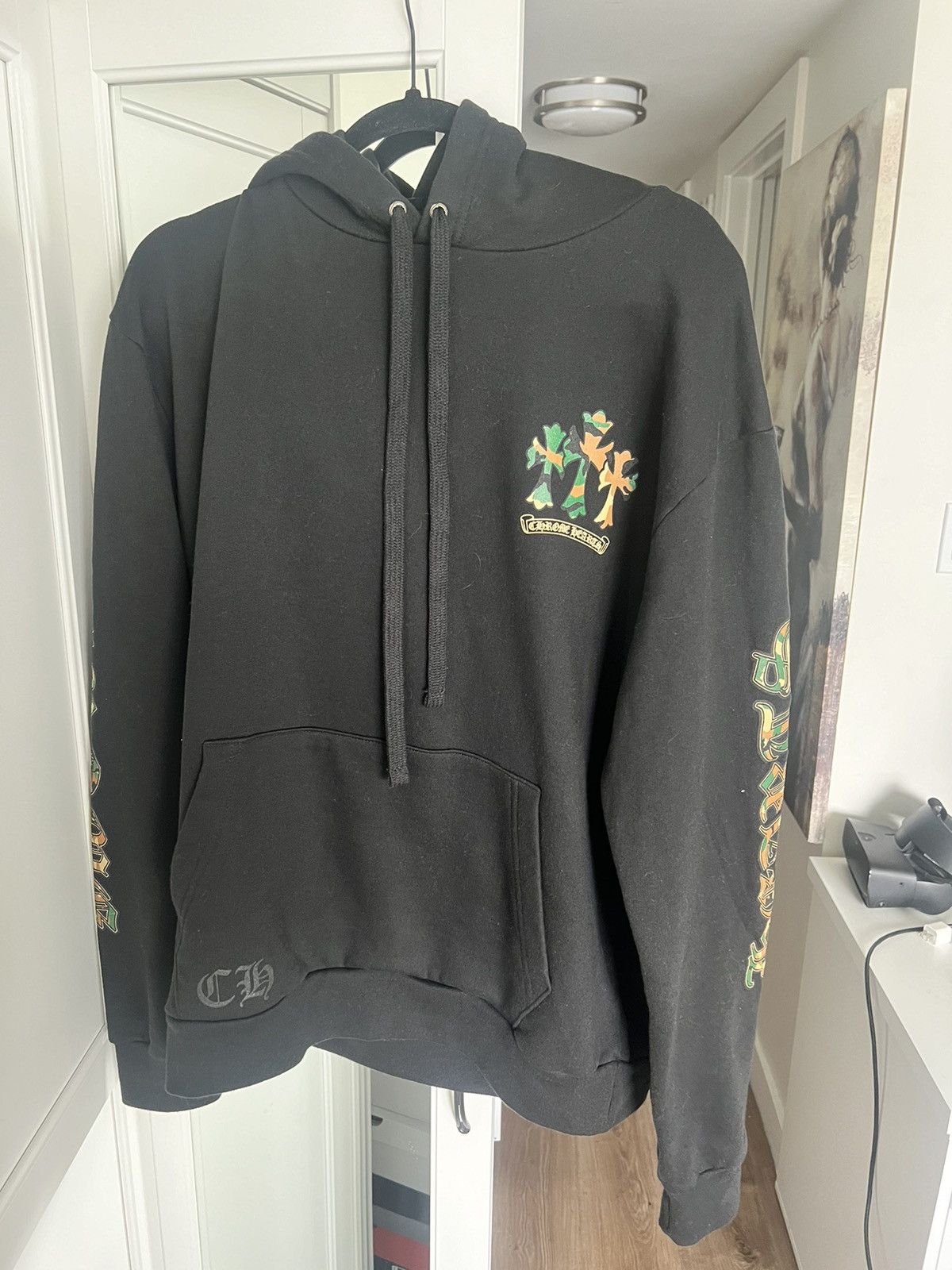 Chrome Hearts Chrome Hearts Camo Horseshoe Hoodie Size US M / EU 48-50 / 2 - 1 Thumbnail