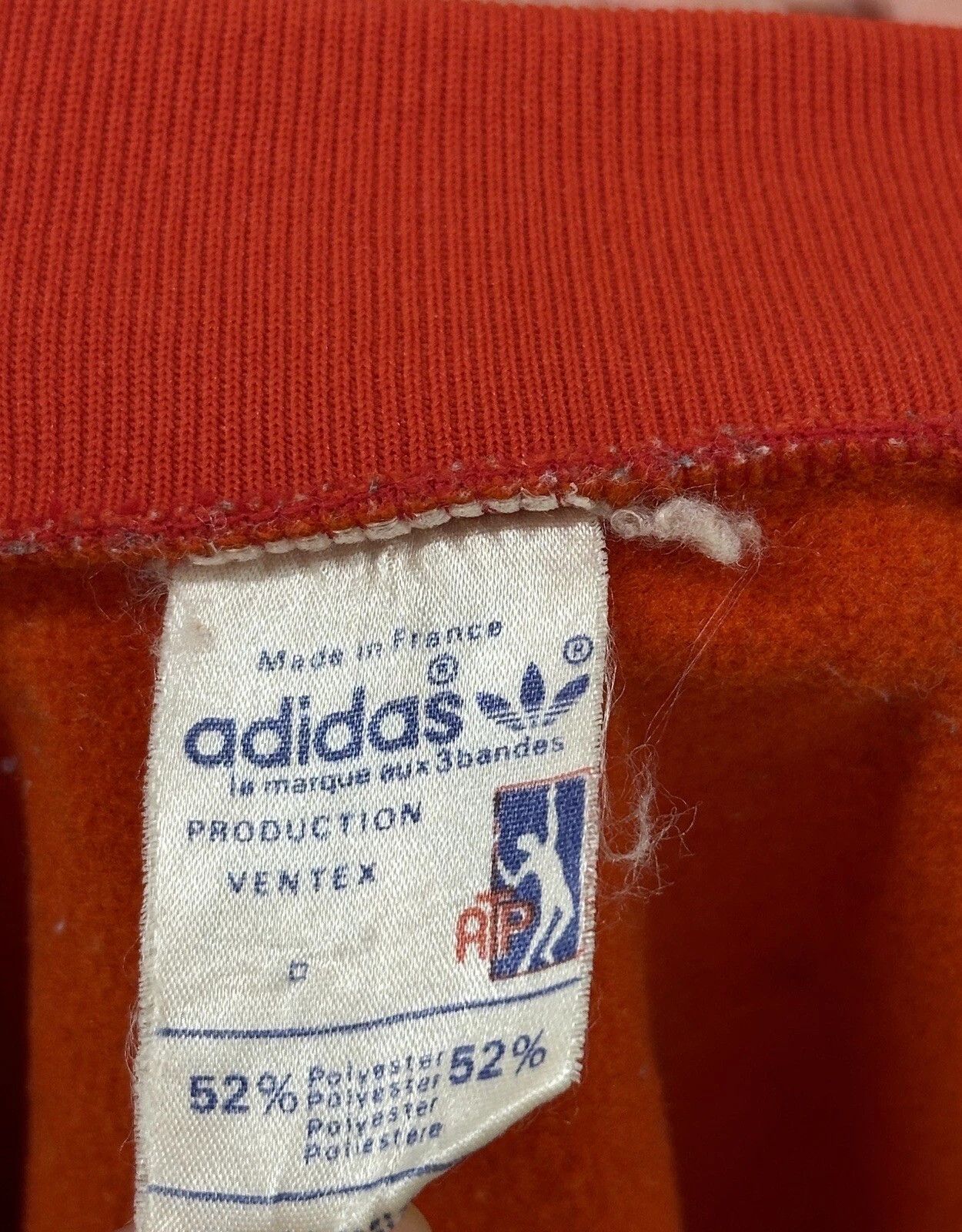 Adidas VINTAGE 1980s ADIDAS VENTEX TRACK JACKET MENS made in France Size US S / EU 44-46 / 1 - 12 Thumbnail
