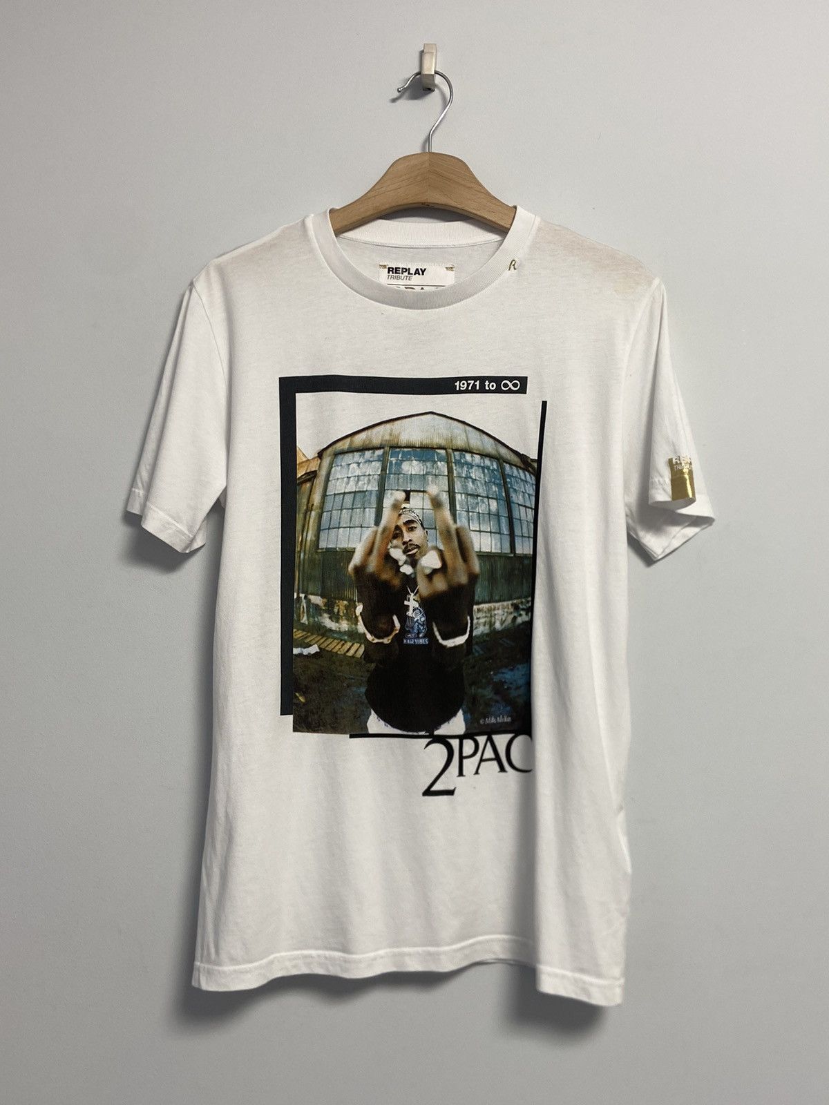 Band Tees Replay Vintage T-Shirt 2pac Size US M / EU 48-50 / 2 - 1 Thumbnail