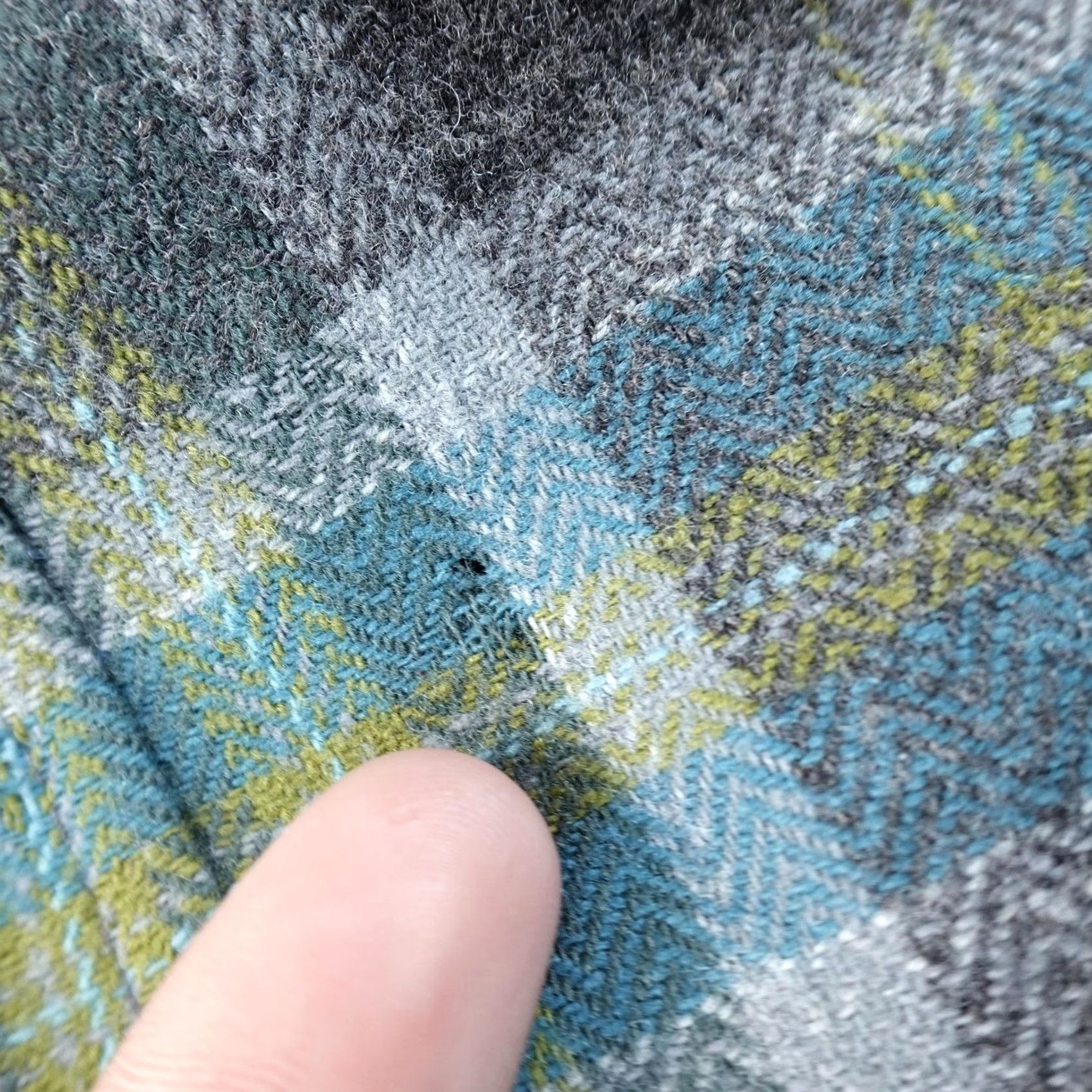 Pendleton Pendleton Jacket Womens M Gray Plaid Wool Full Zip Coat Outdoor Blazer Size M / US 6-8 / IT 42-44 - 5 Thumbnail