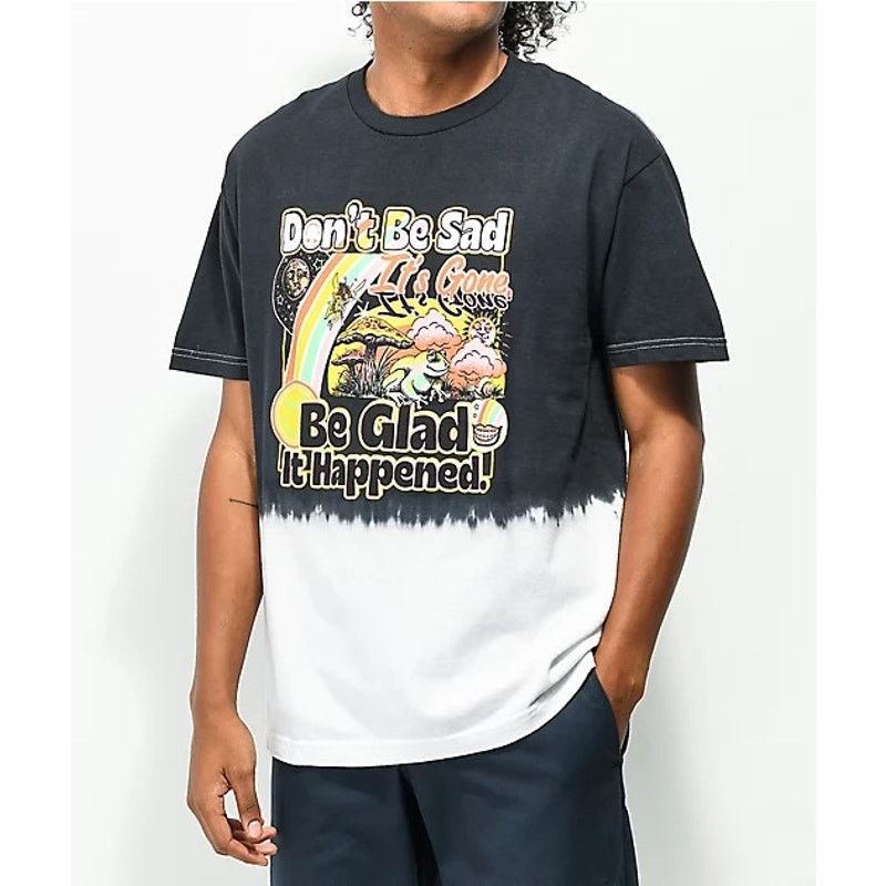 Zumiez NWOT. Boss Dog Don't Be Sad Black & White T-Shirt Size M Size US M / EU 48-50 / 2 - 5 Thumbnail